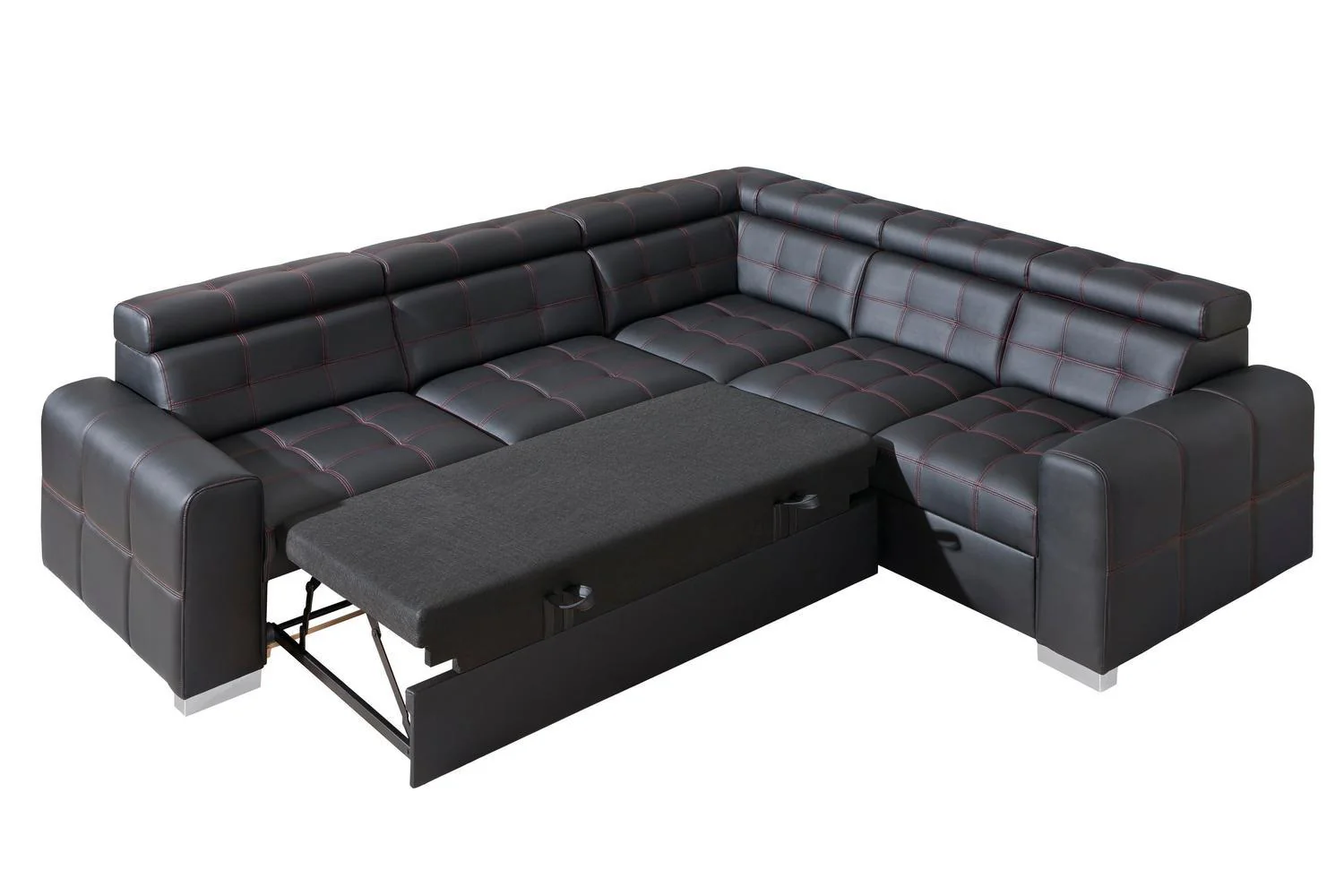 Iris I Corner Sofa Bed With Storage - Image 4