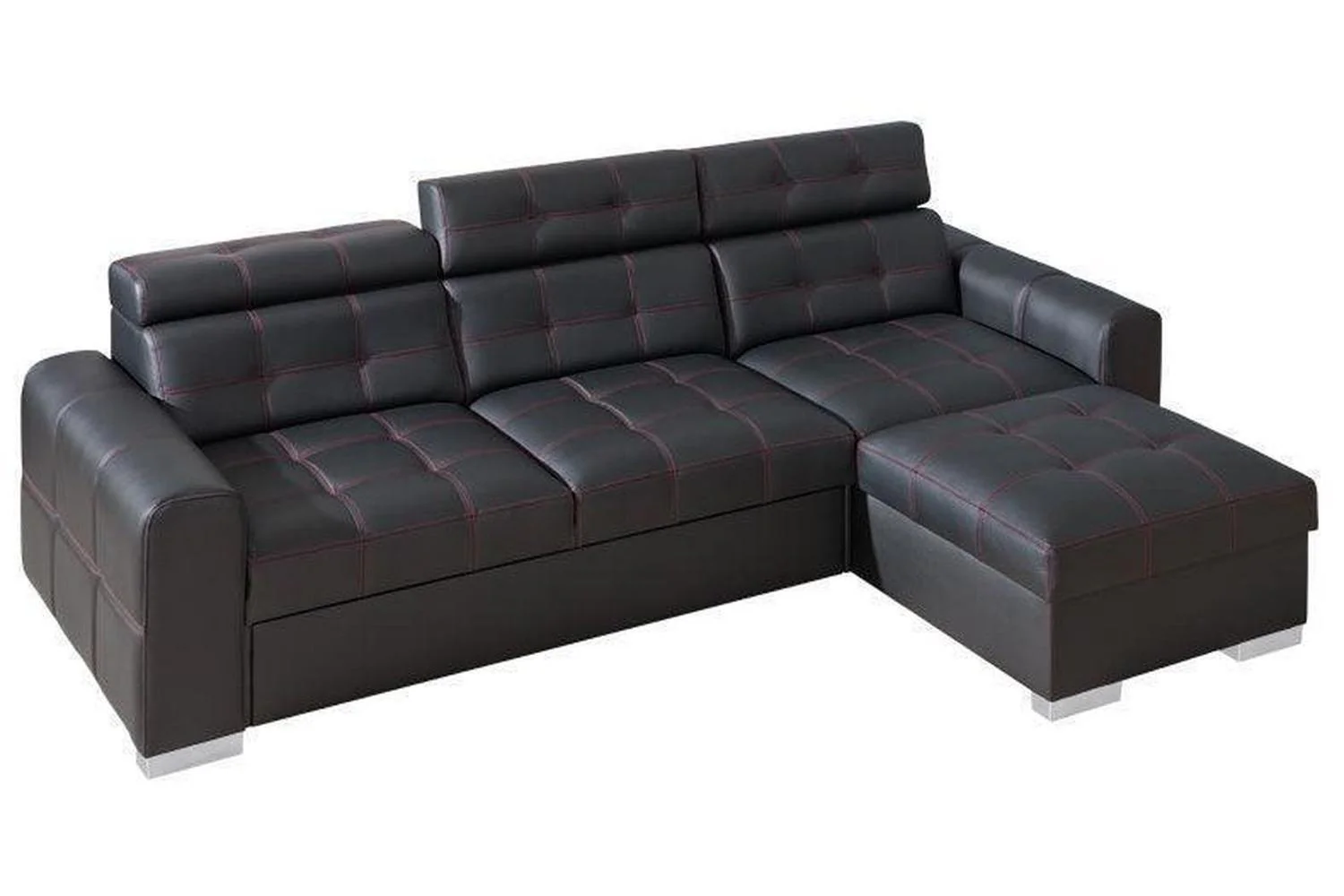 Iris Ii Corner Sofa Bed With Storage - Image 4