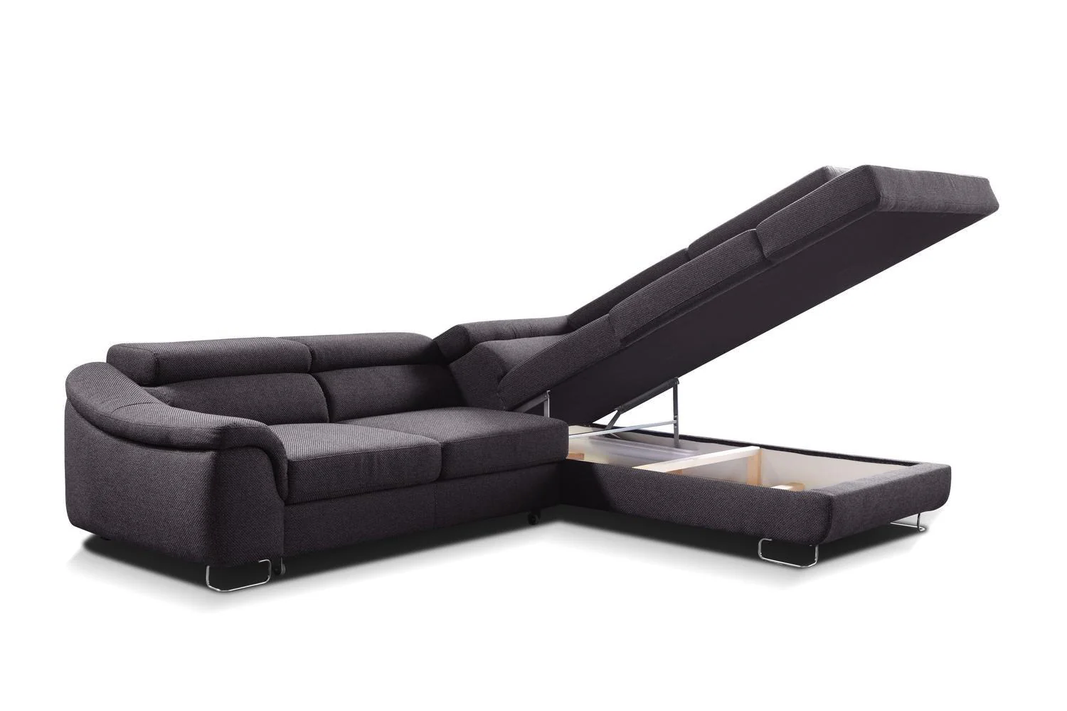 Lavos Corner Sofa Bed With Storage - Image 3