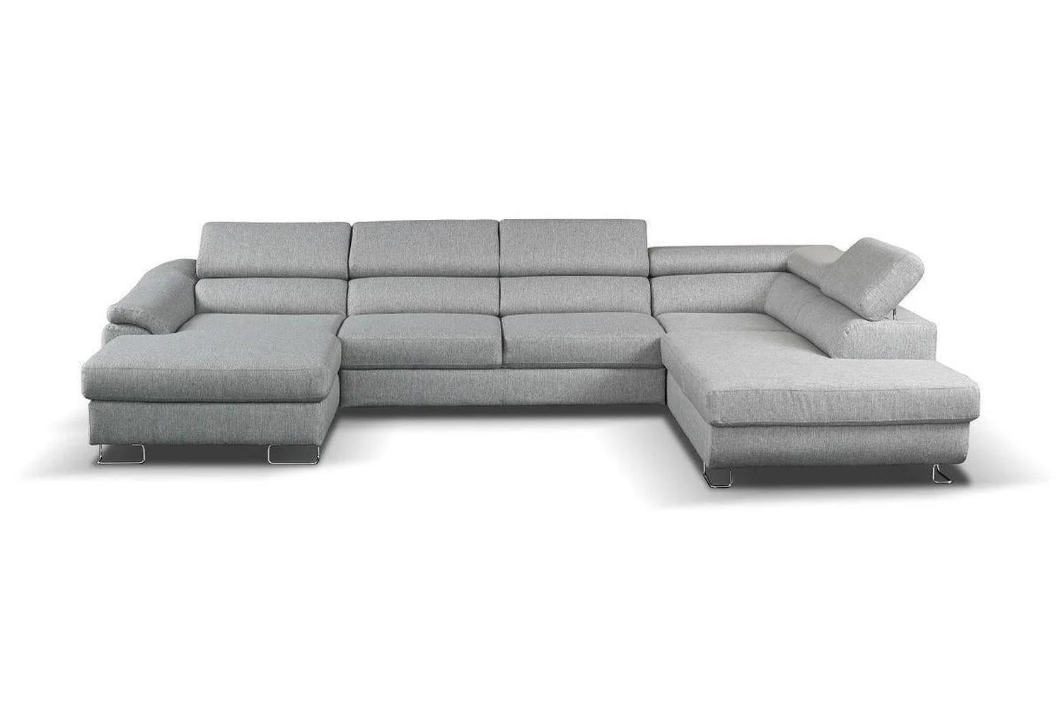 Lavos U Shape Corner Sofa Bed With Storage - Image 4
