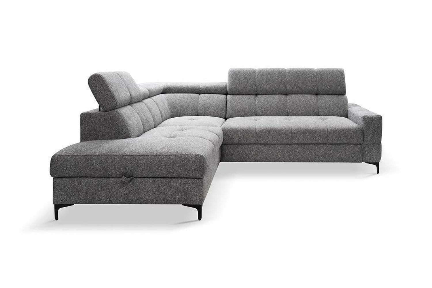 Leno Corner Sofa Bed With Storage - Image 4