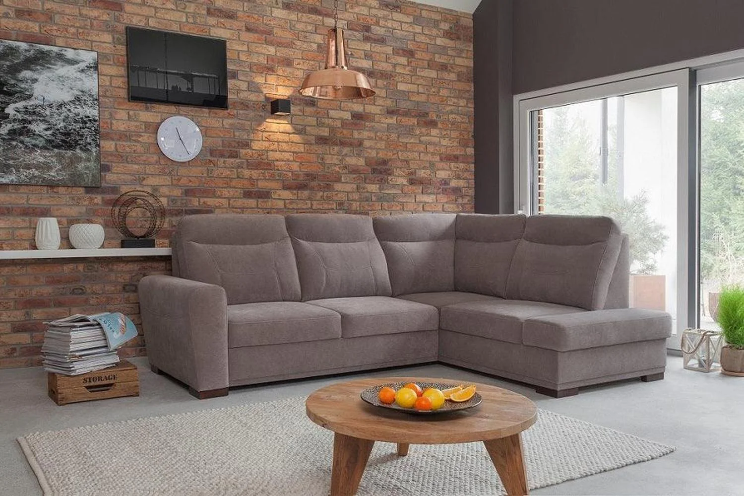 Level Corner Sofa Bed With Storage