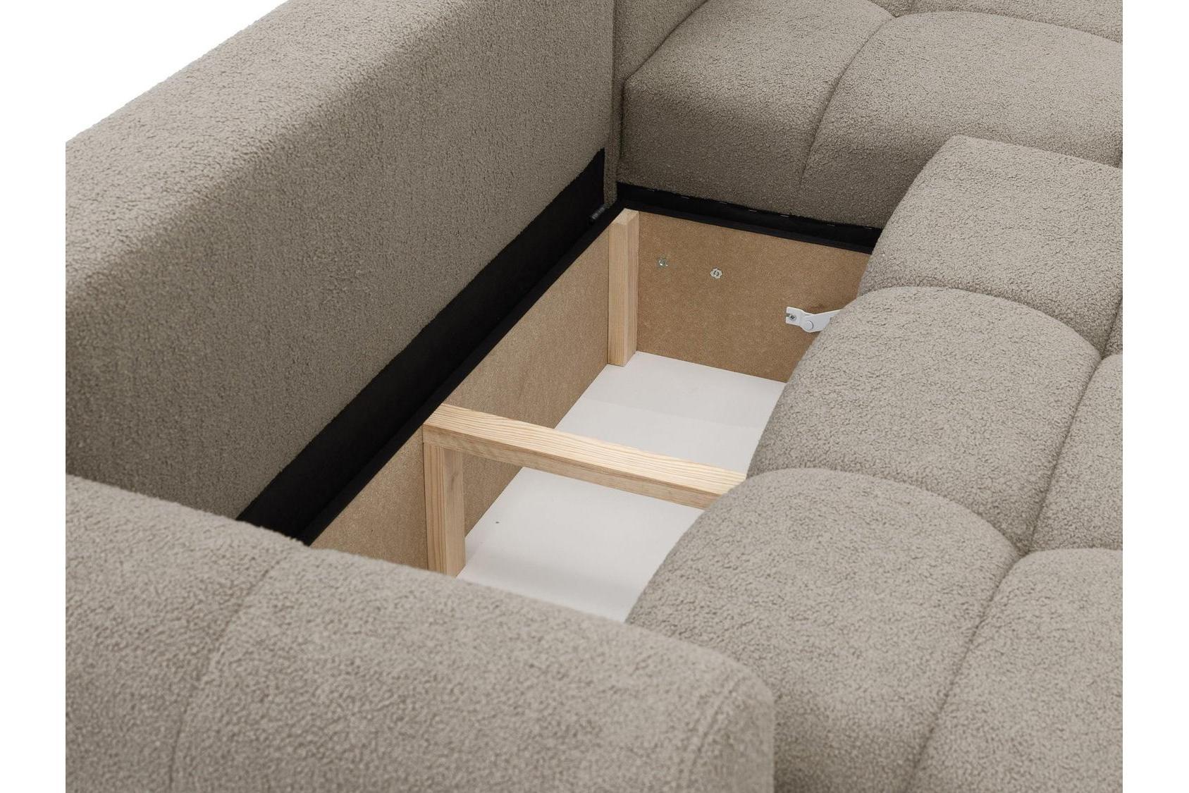 London Corner Sofa Bed With Storage - Image 19