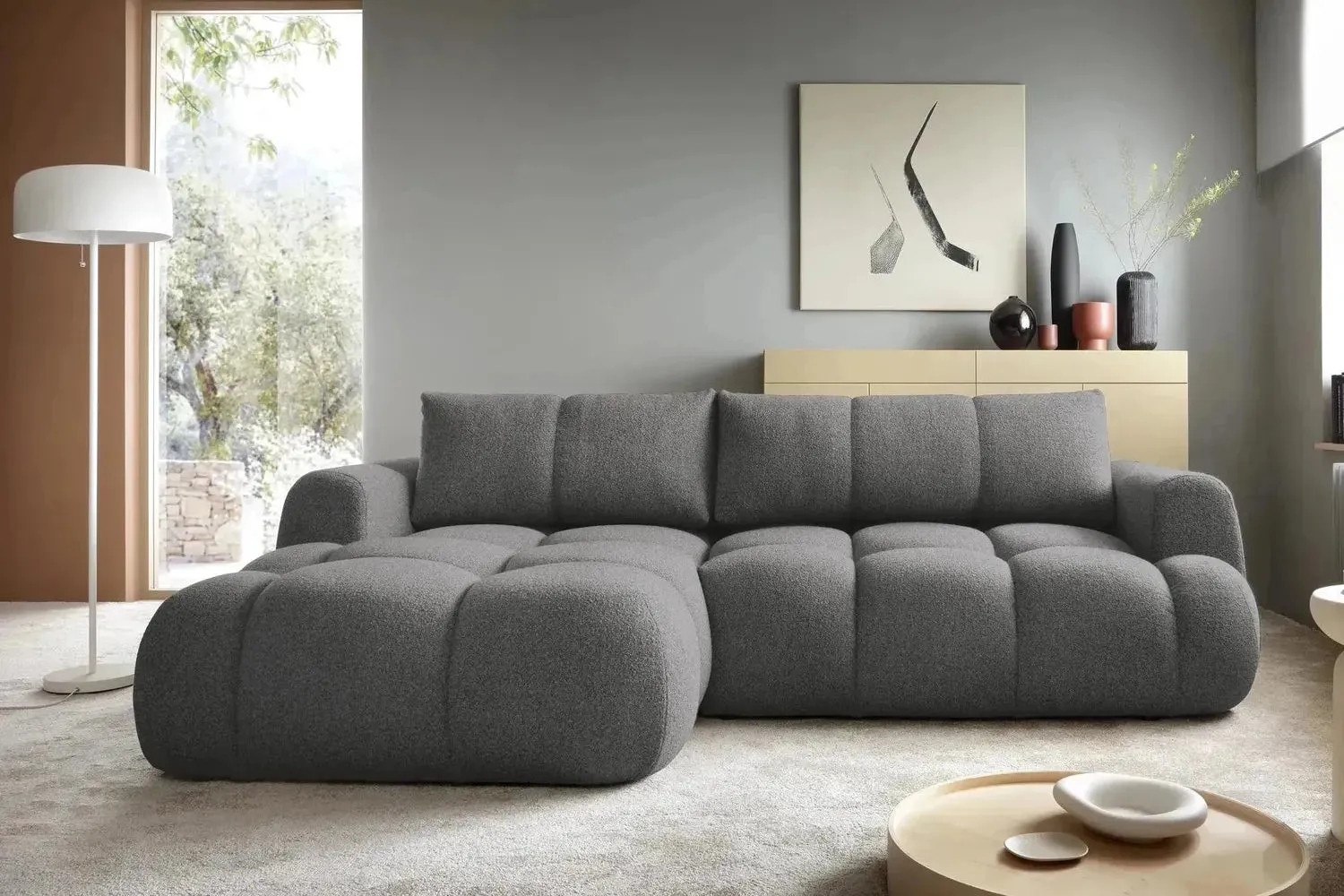 London Corner Sofa Bed With Storage - Image 32