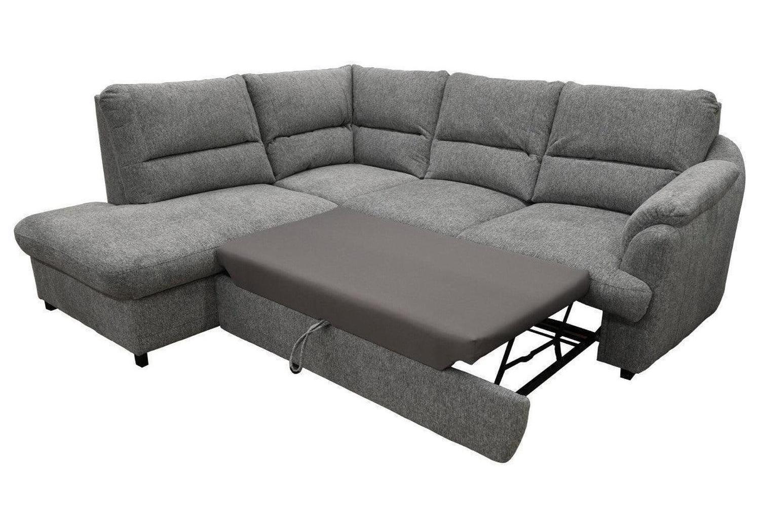 Lucca Corner Sofa Bed With Storage - Image 3