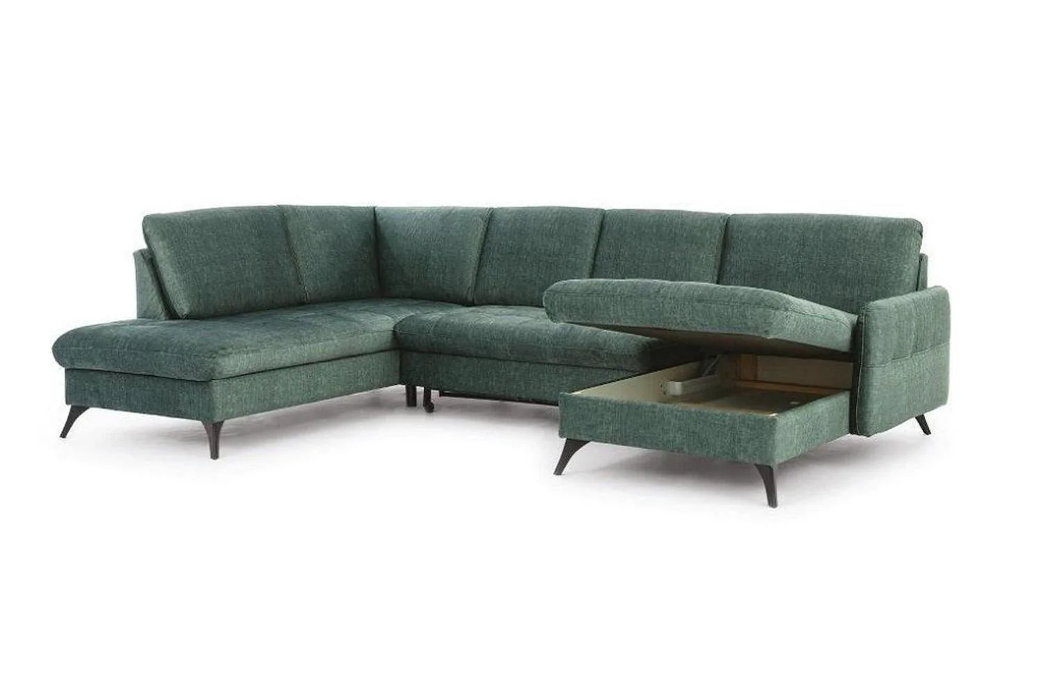 Lukka U Corner Sofa Bed With Storage - Image 3