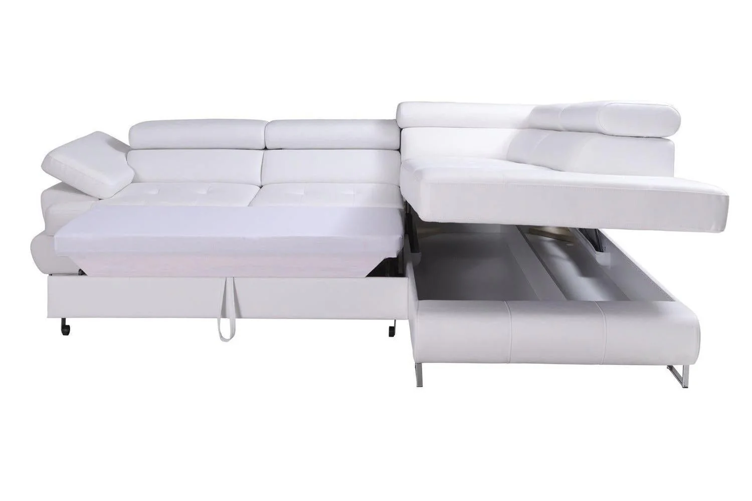 Luton Corner Sofa Bed With Storage - Image 3