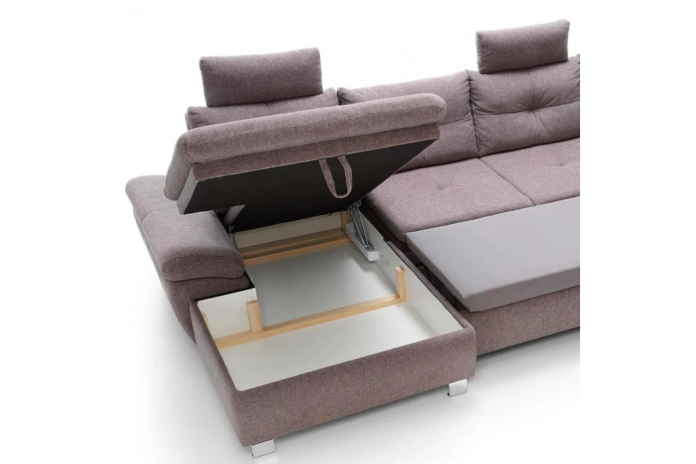 Madeira 1 Corner Sofa Bed With Storage - Image 2