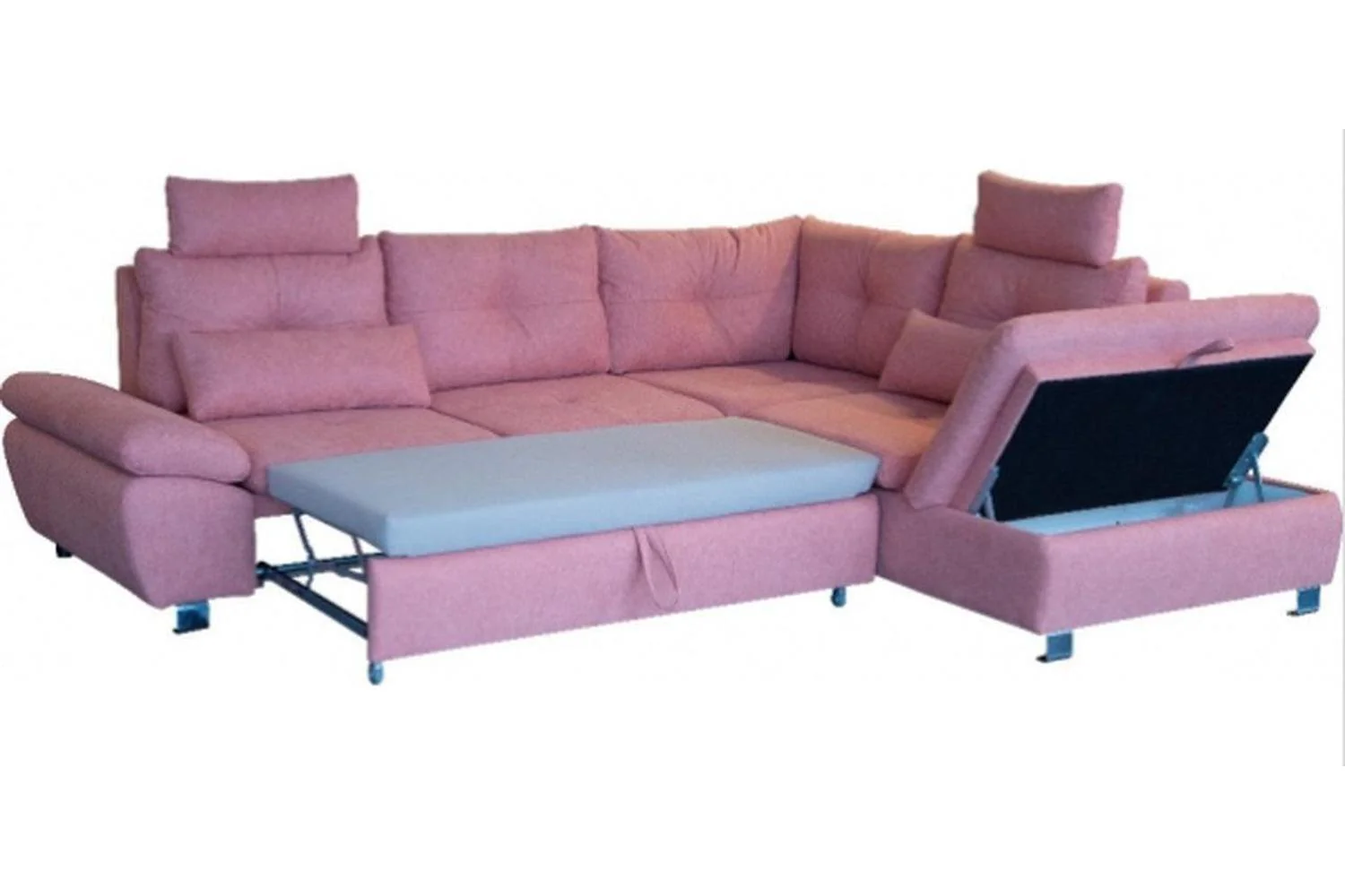Madeira 2 Corner Sofa Bed With Storage - Image 2