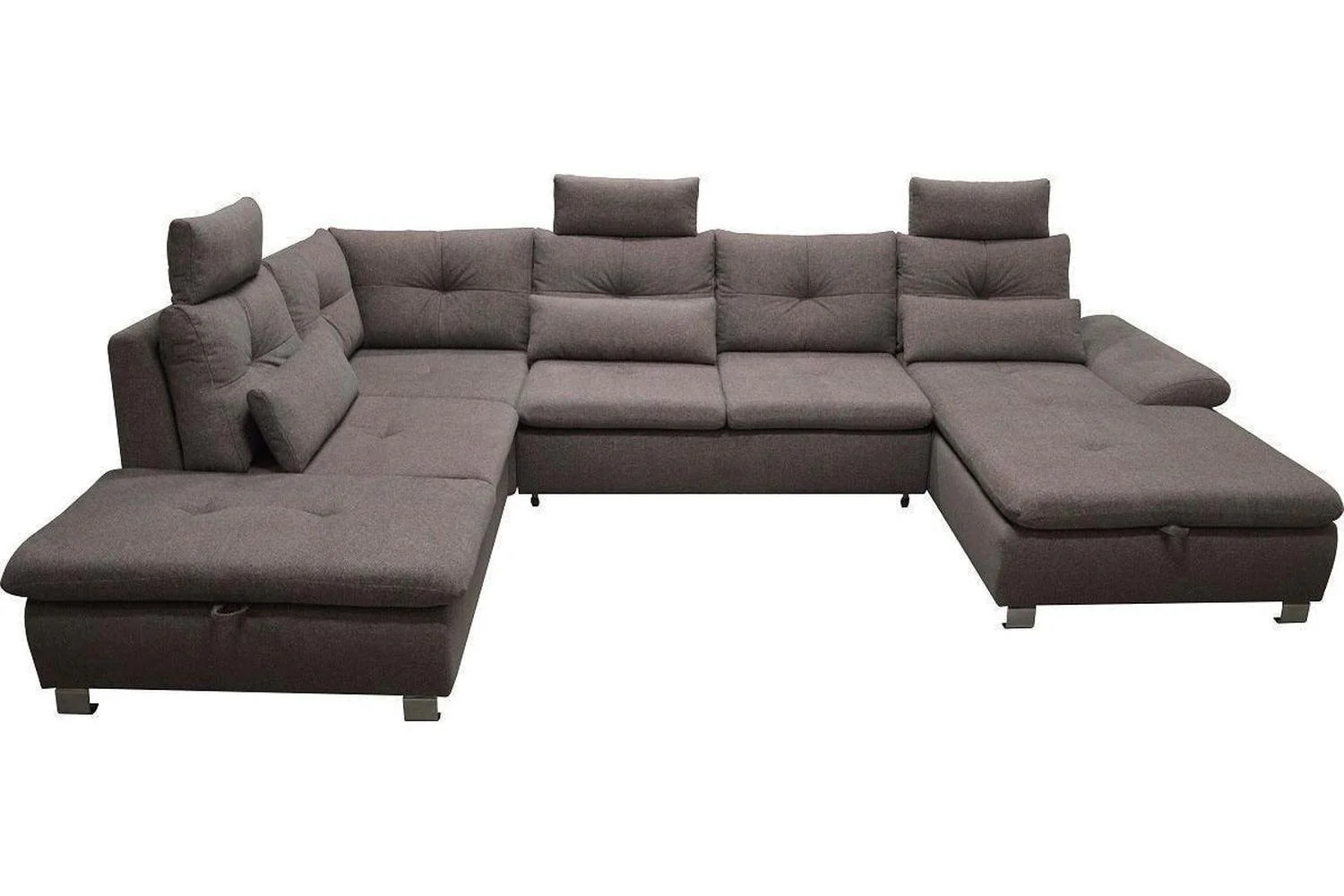 Madeira 3 U Shape Corner Sofa Bed With Storage - Image 4
