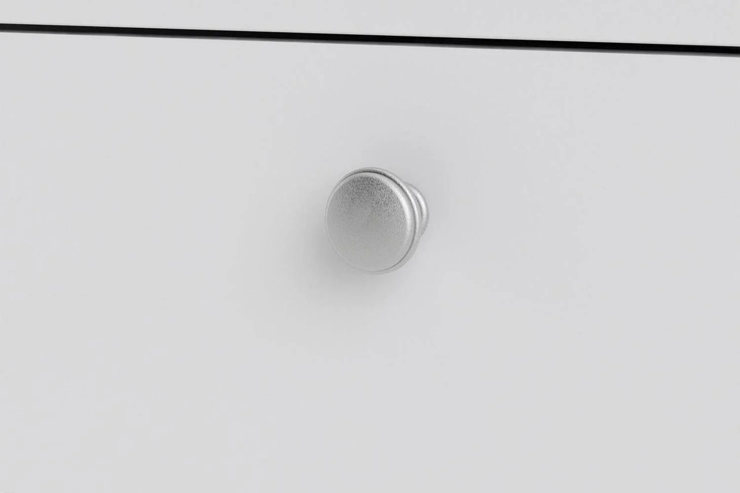 Madrid Bedside Table 2 Drawers In White - Image 5