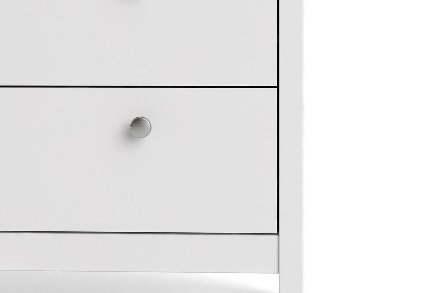 Madrid China Cabinet 2 Doors + 3 Drawers In White - Image 8