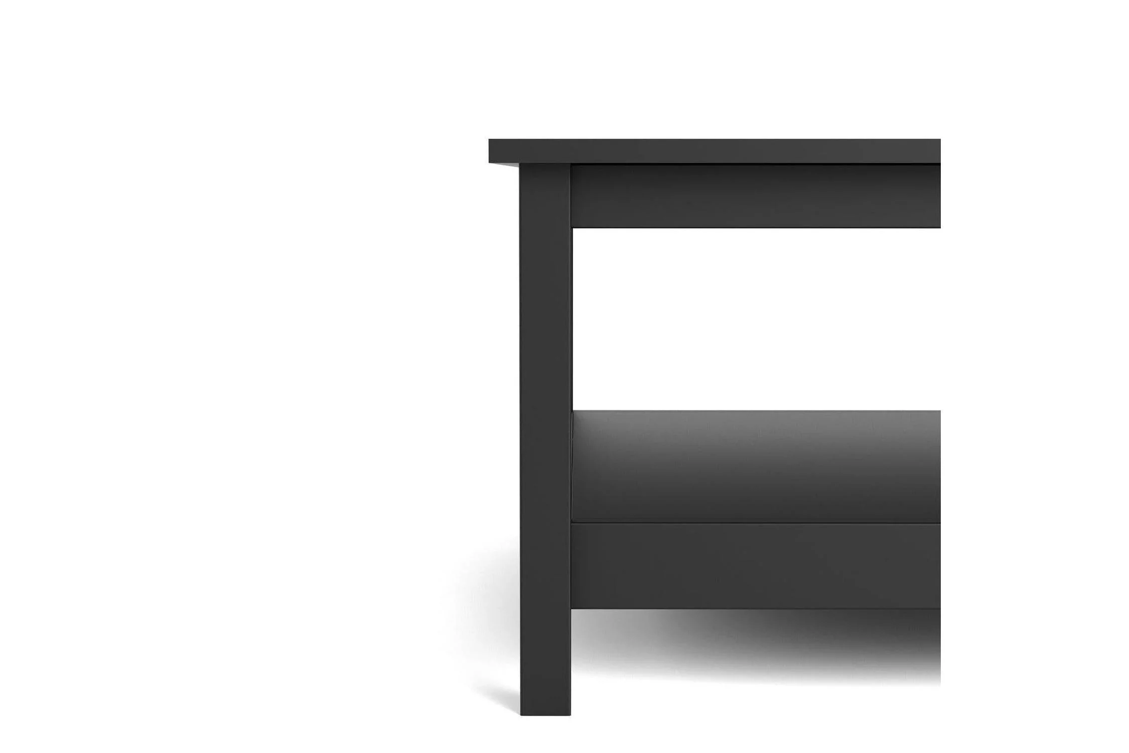 Madrid Coffee Table In Matt Black - Image 7