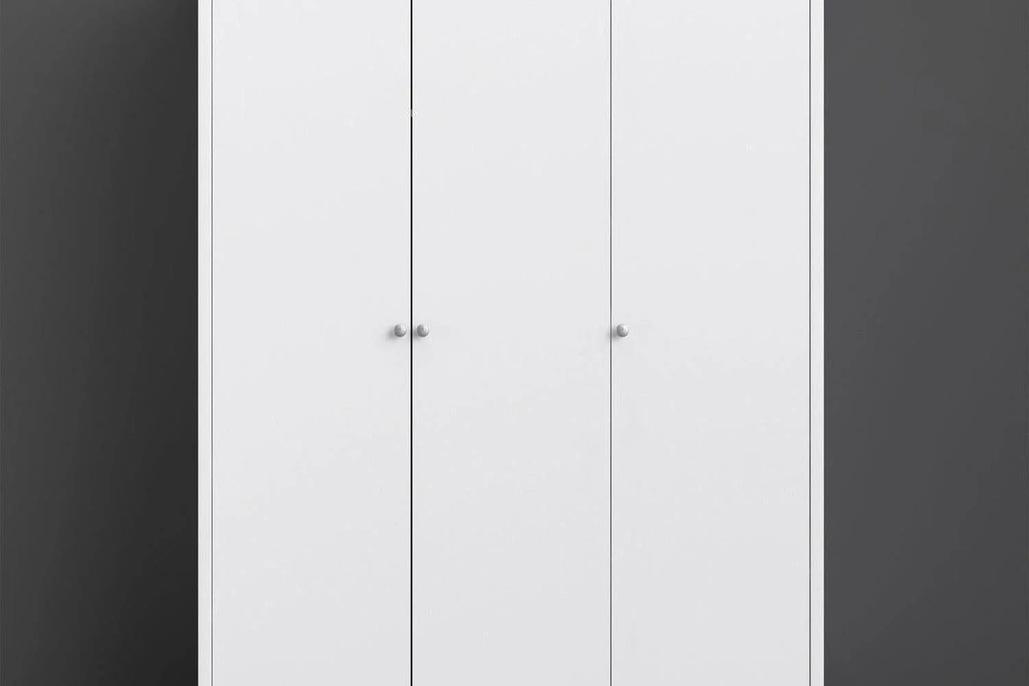 Madrid Wardrobe With 3 Doors In White - Image 7