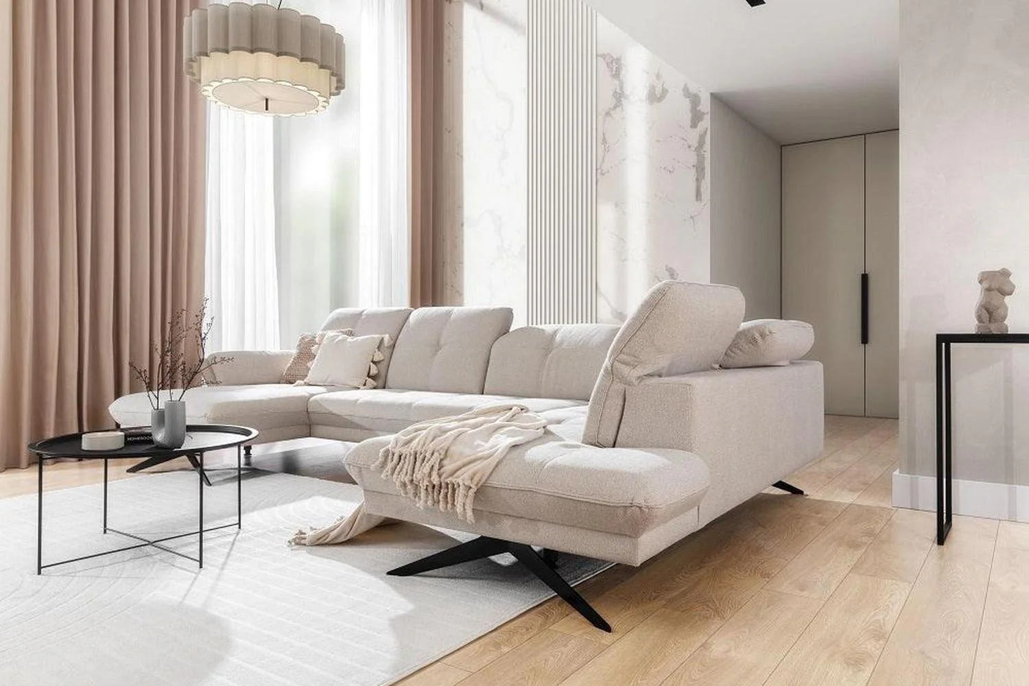 Marbella U Shape Corner Sofa - Image 3