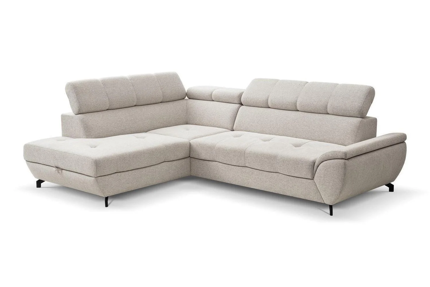 Mario Corner Sofa Bed With Storage - Image 4