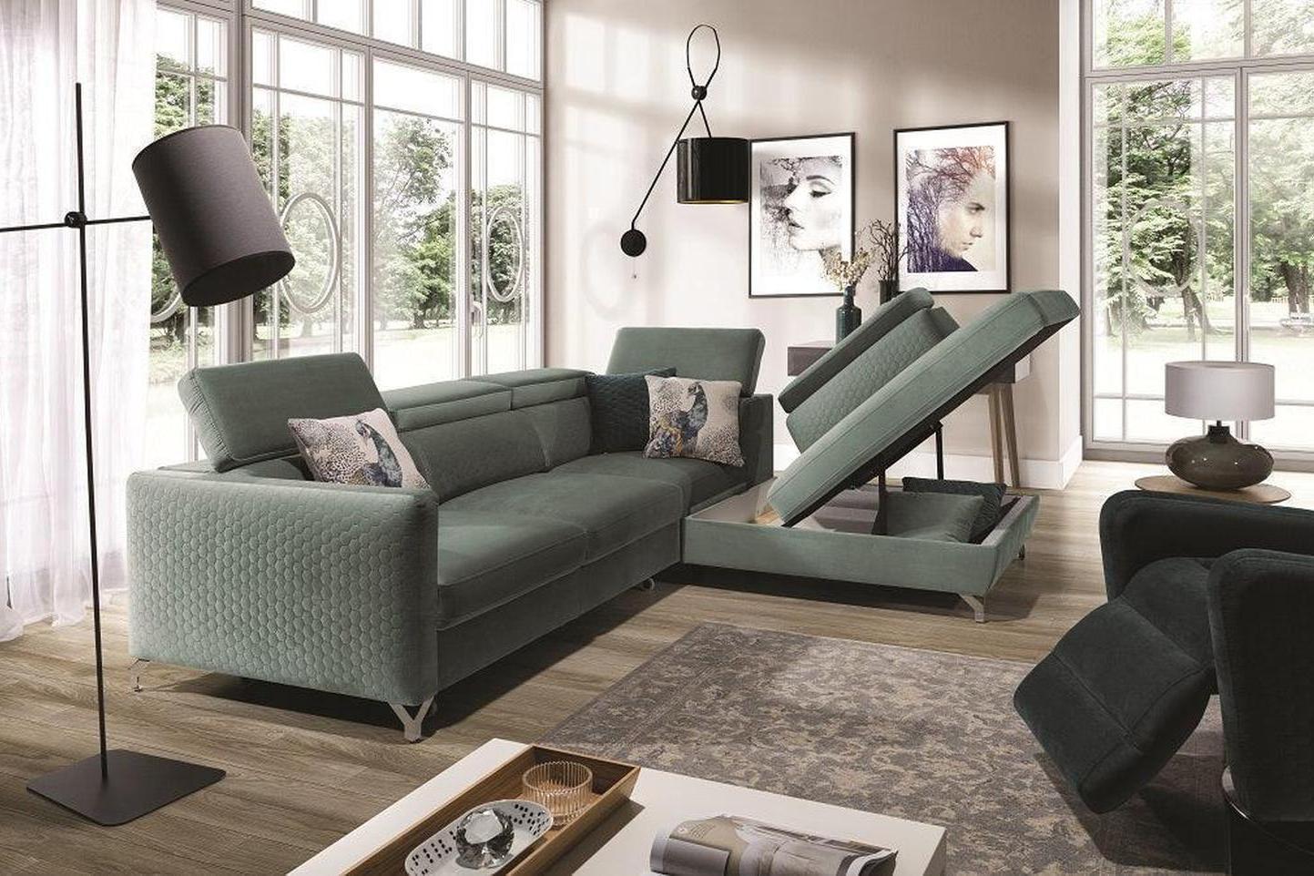 Marozzo Corner Sofa Bed With Storage - Image 11