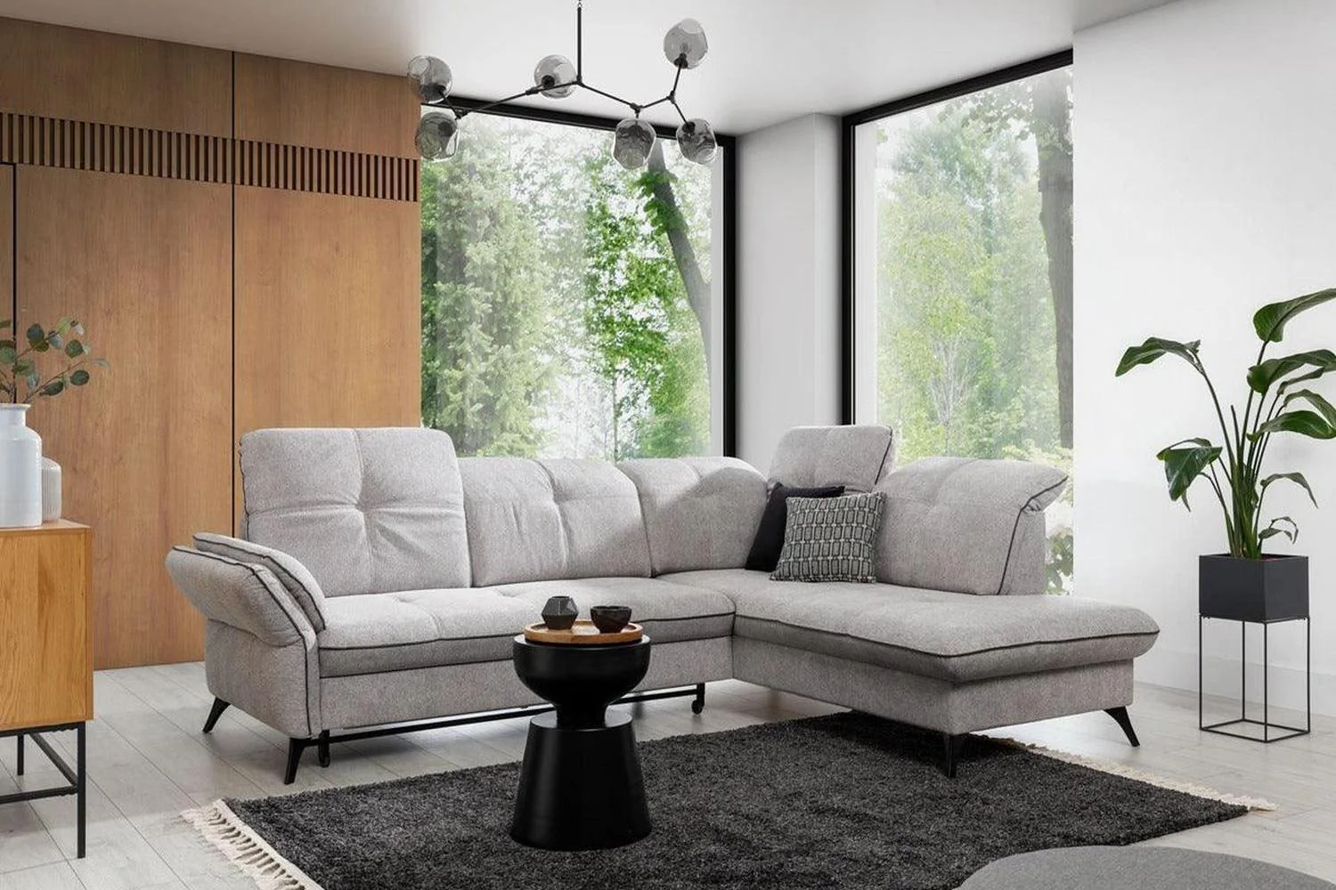 Massimo II Corner Sofa Bed With Storage