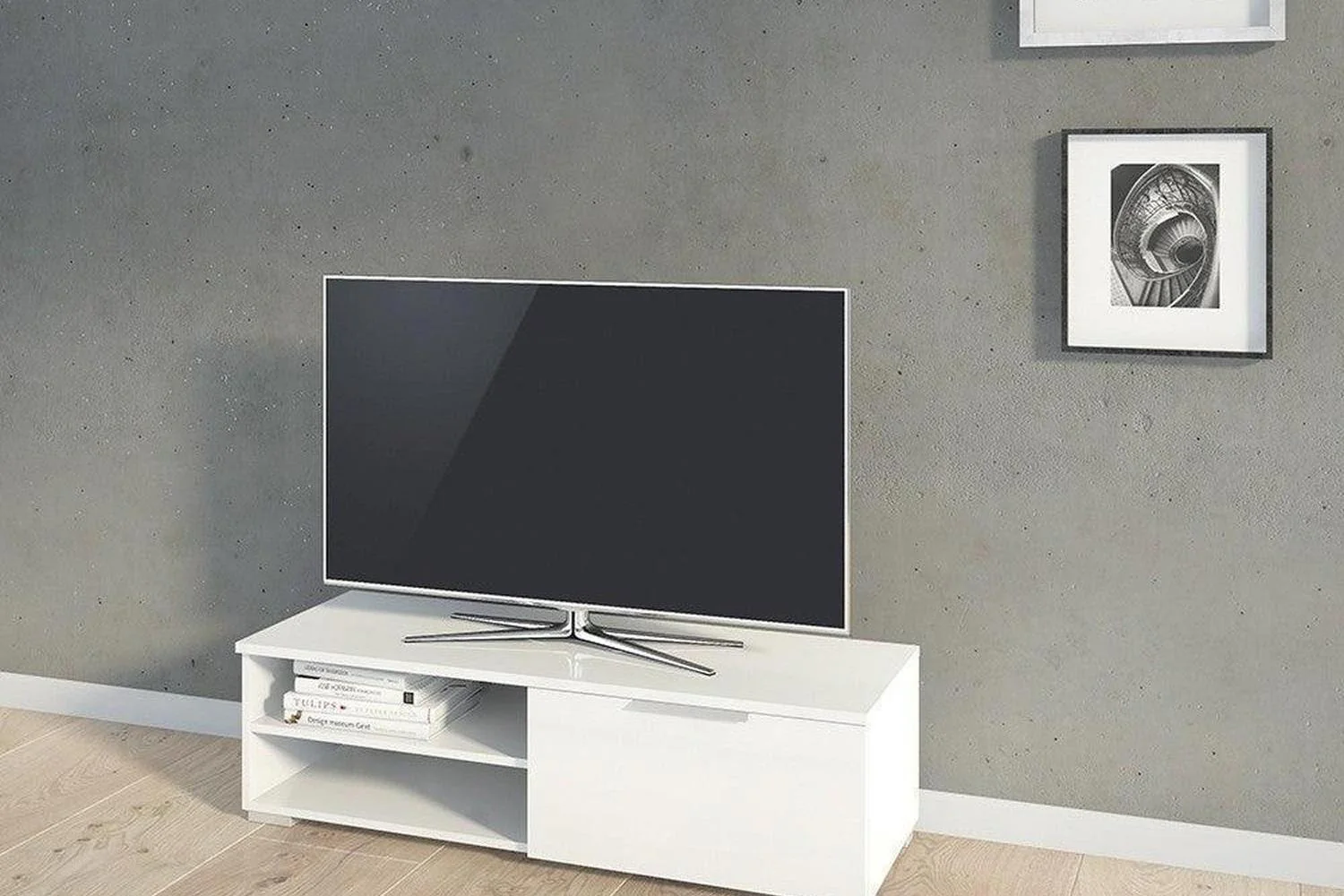 Match Tv Unit 1 Drawers 2