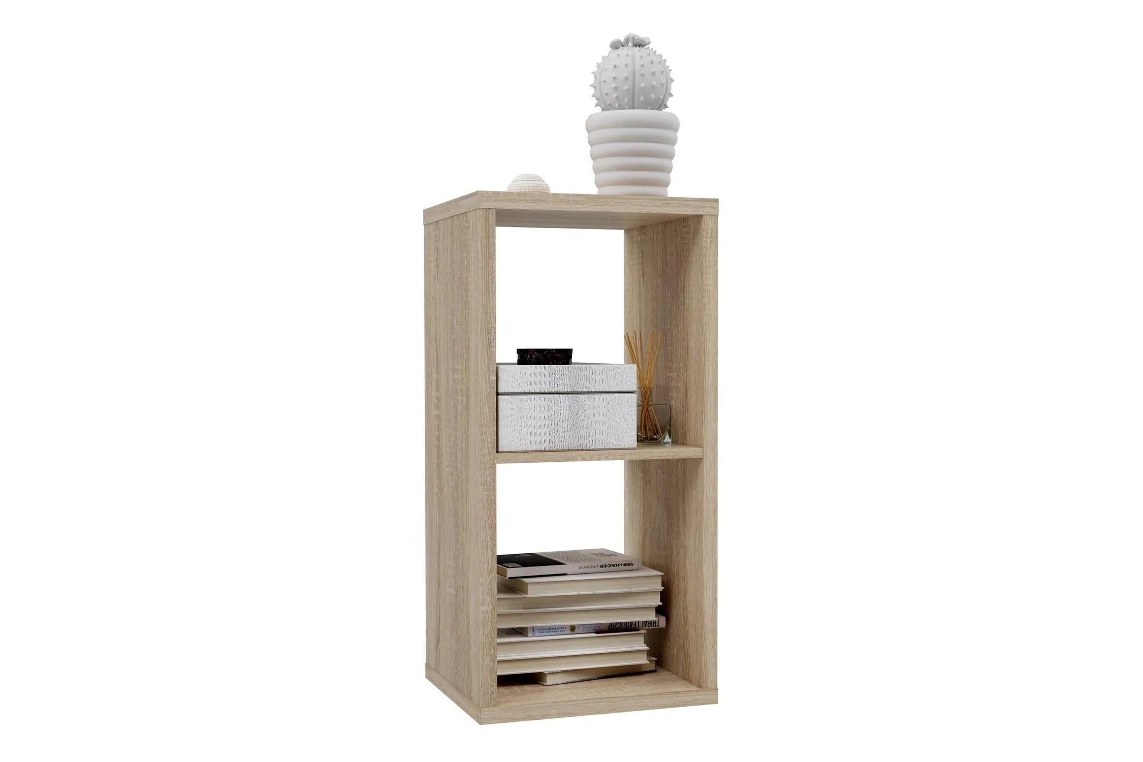 Mauro 1 Shelf Storage Unit In Sonoma Oak - Image 4