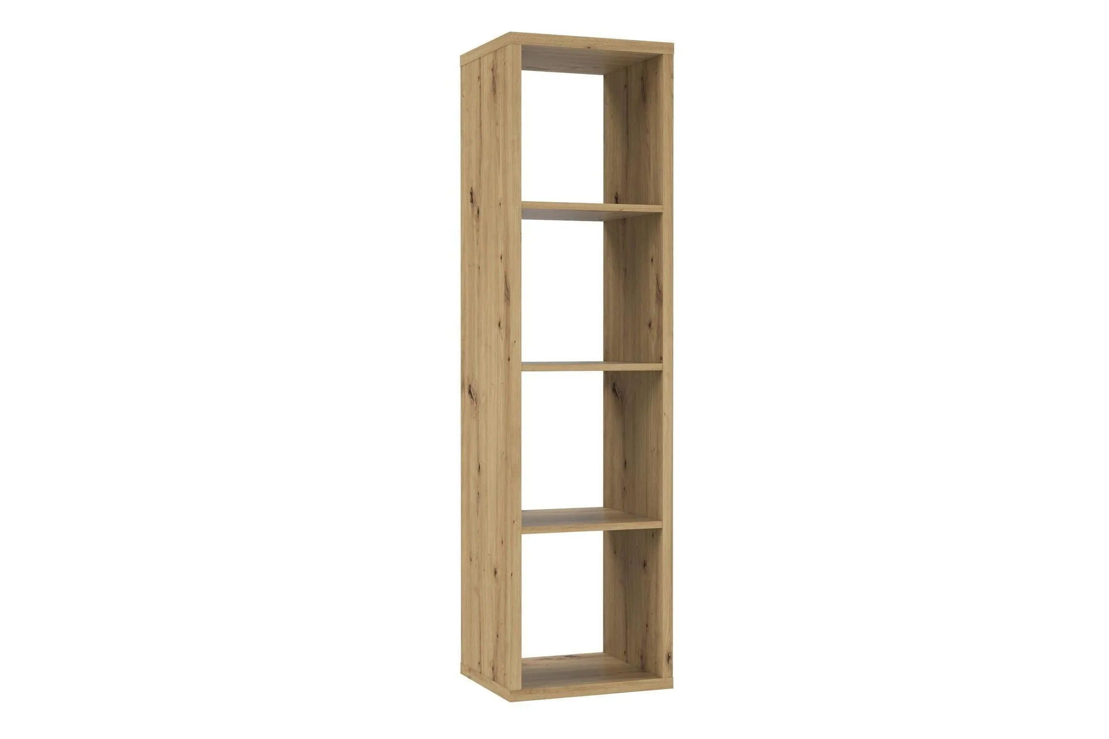 Mauro 3 Shelves Storage Unit In Artisan Oak