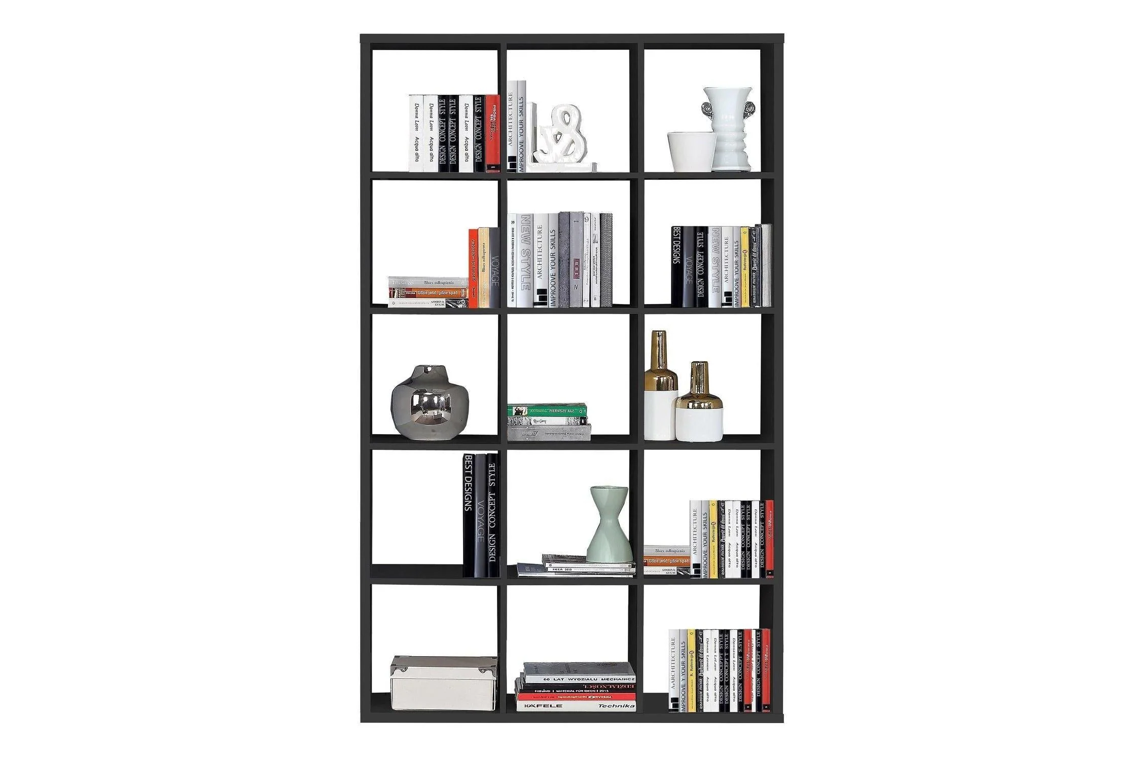 Mauro 3x5 Storage Unit In Matt Black - Image 4
