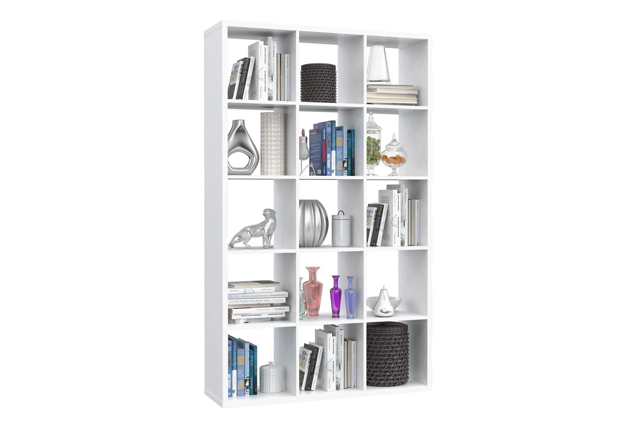 Mauro 3x5 Storage Unit In Matt White - Image 6