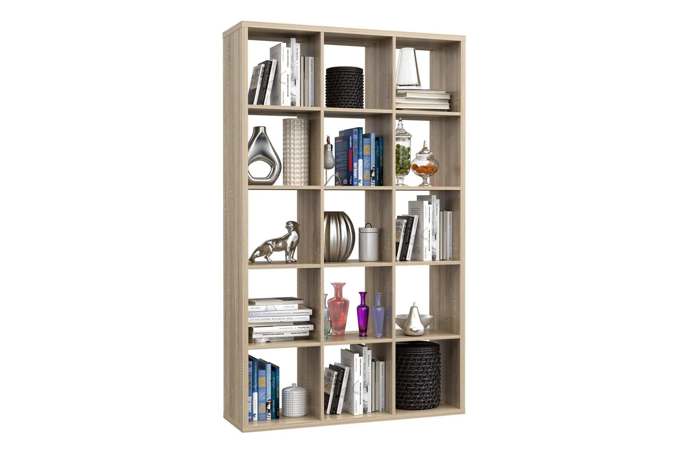 Mauro 3x5 Storage Unit In Sonoma Oak - Image 4