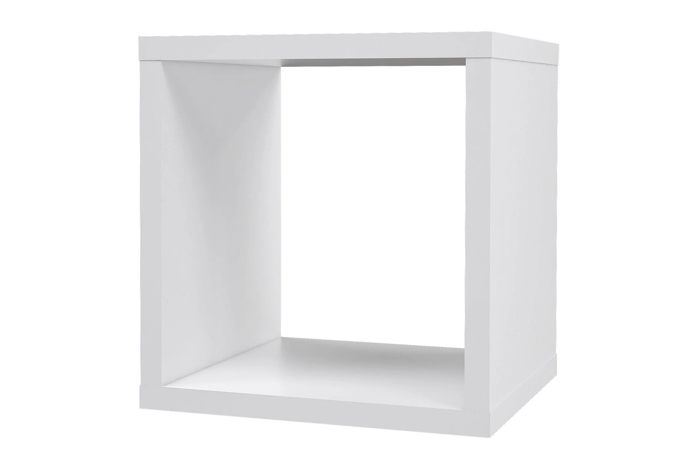 Mauro Singular Storage Unit In White High Gloss/White - Image 3