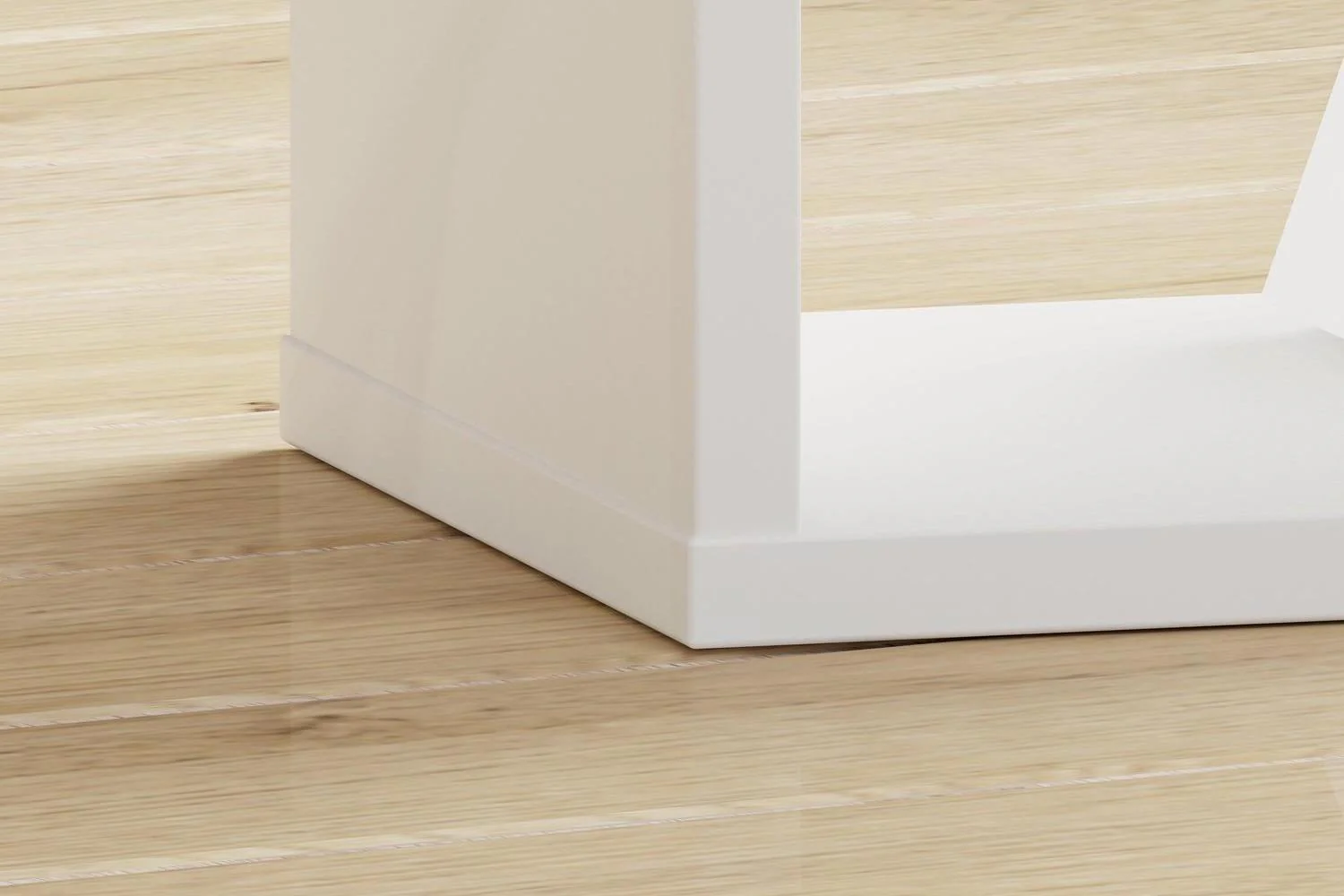 Mauro Singular Storage Unit In White High Gloss/White - Image 7