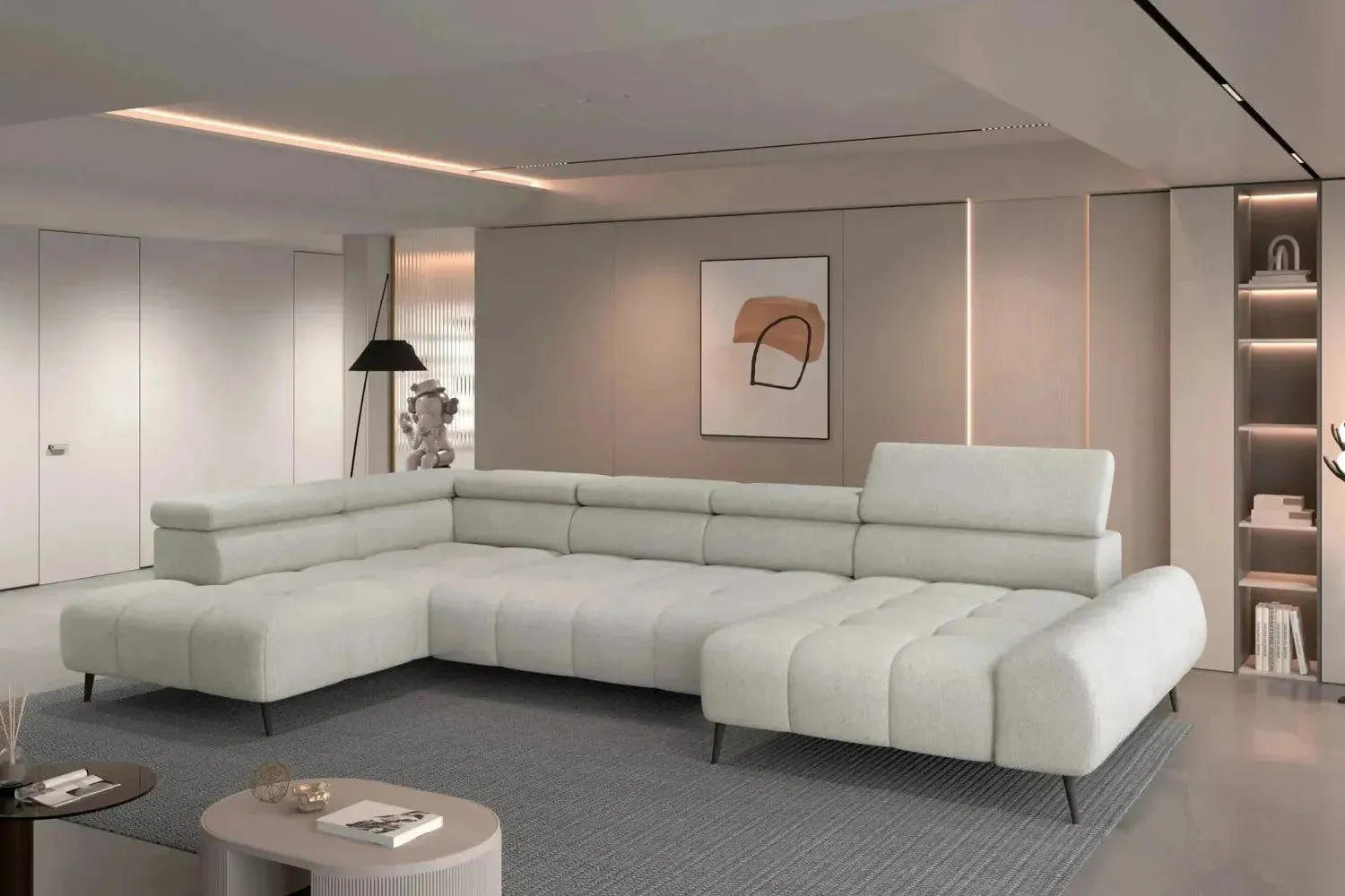 Mavel Xl U Shape Corner Sofa Relax - Image 2