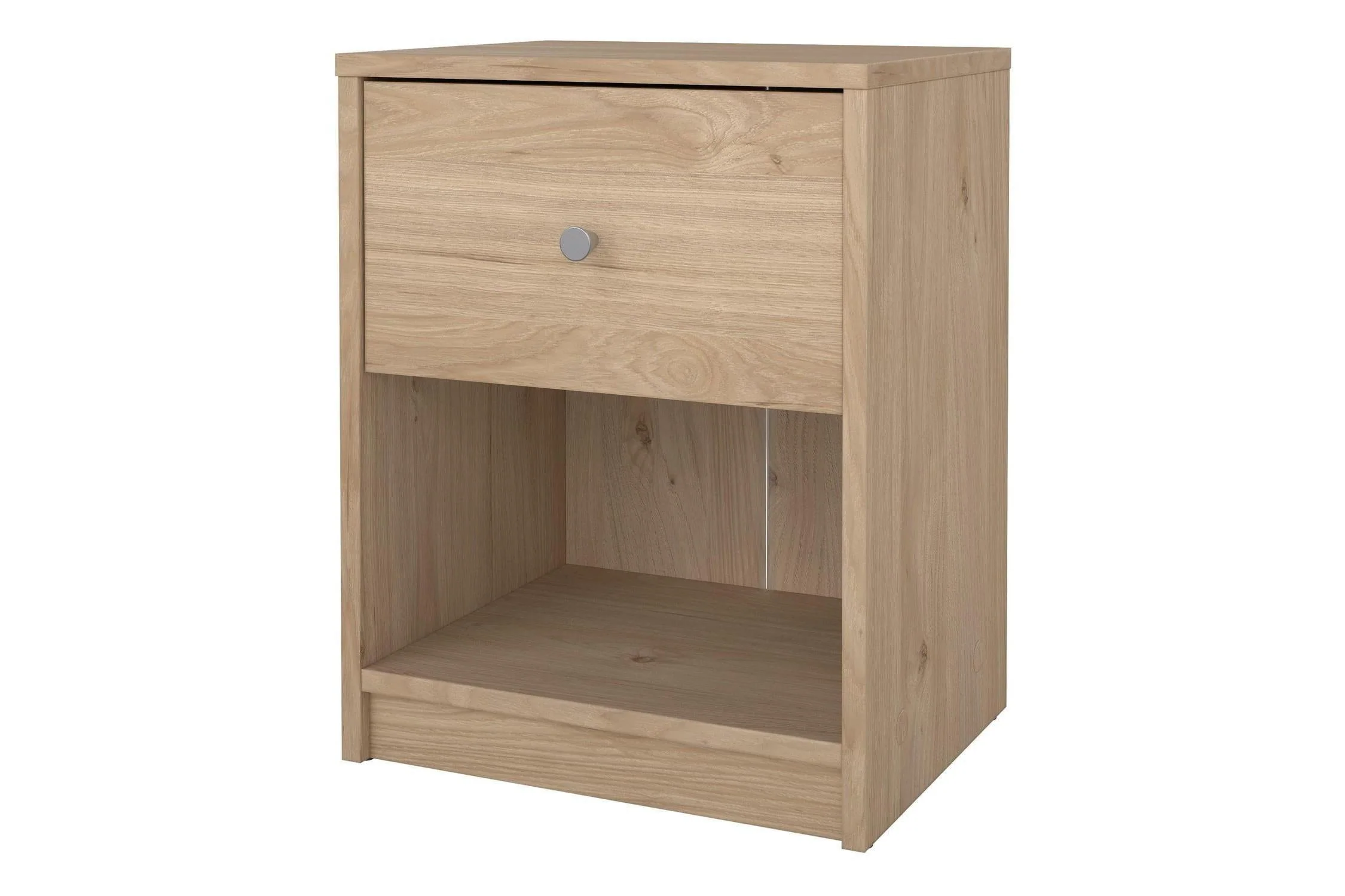 May Bedside 1 Drawer In Jackson Hickory Oak - Image 3
