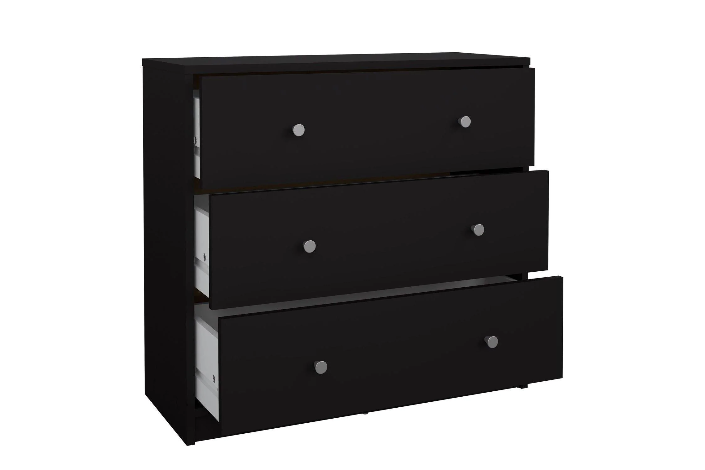 May Chest Of 3 Drawers In Black - Image 5