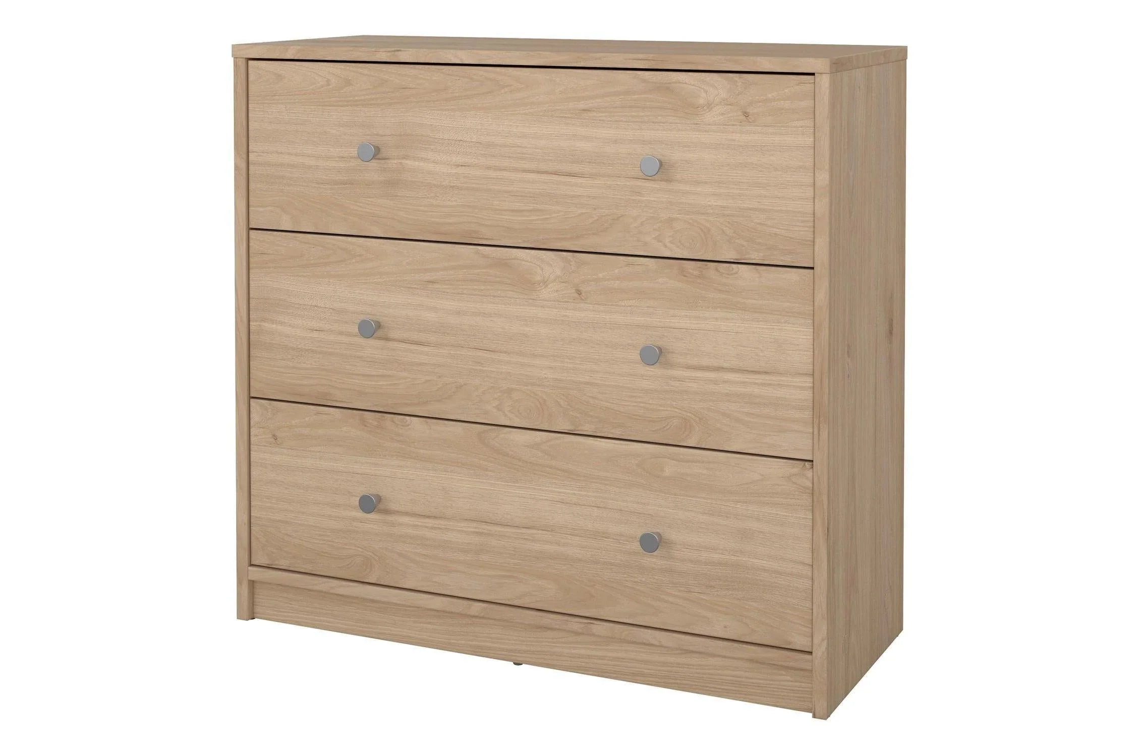 May Chest Of 3 Drawers In Jackson Hickory Oak - Image 3