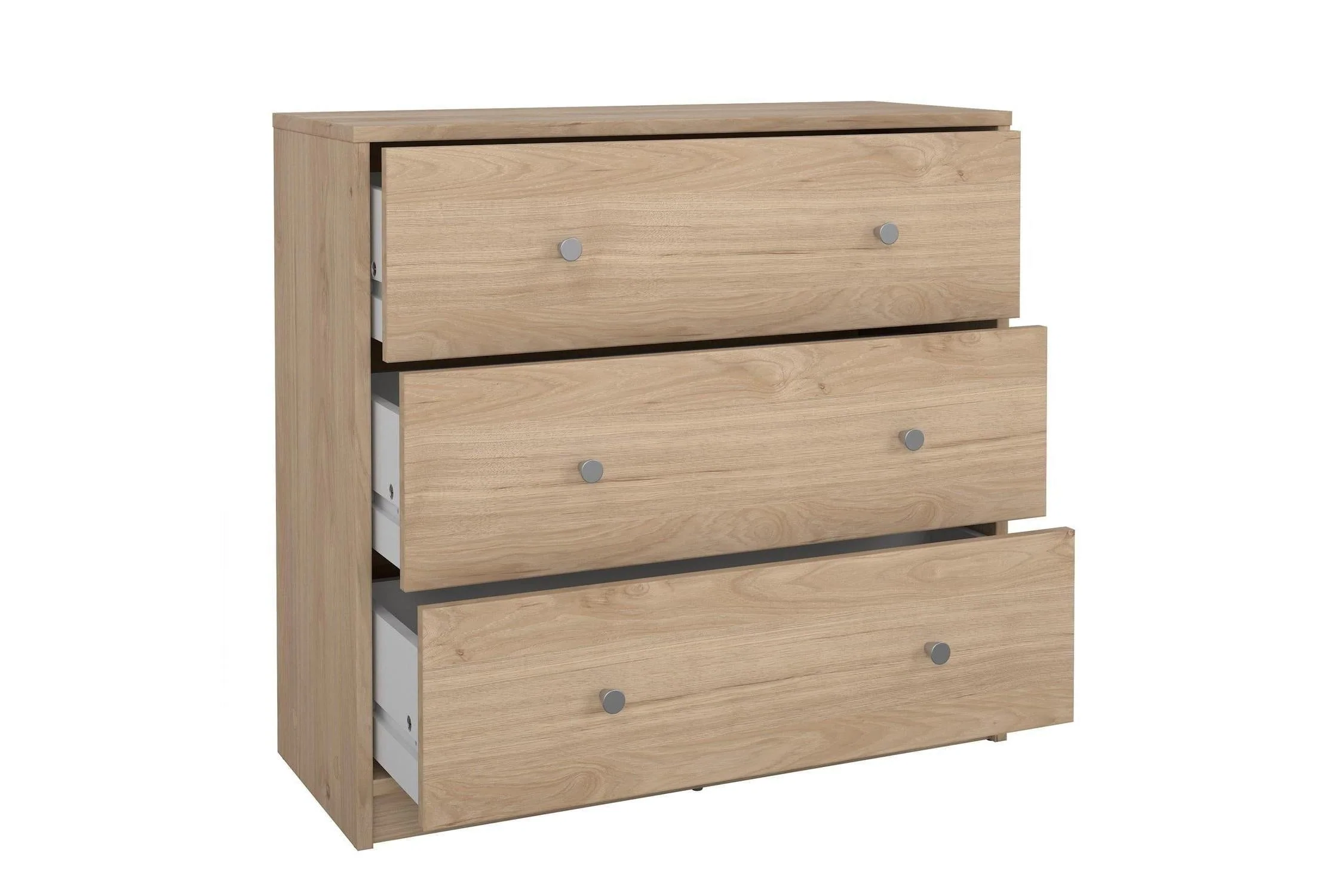 May Chest Of 3 Drawers In Jackson Hickory Oak - Image 5
