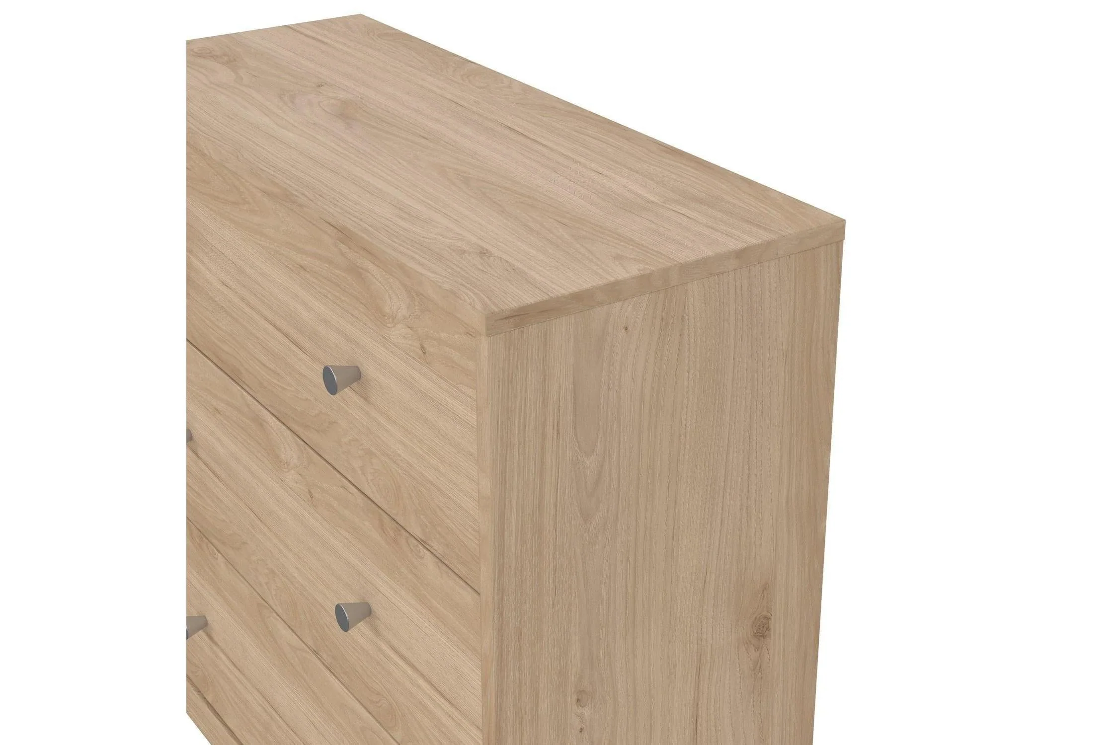 May Chest Of 3 Drawers In Jackson Hickory Oak - Image 8