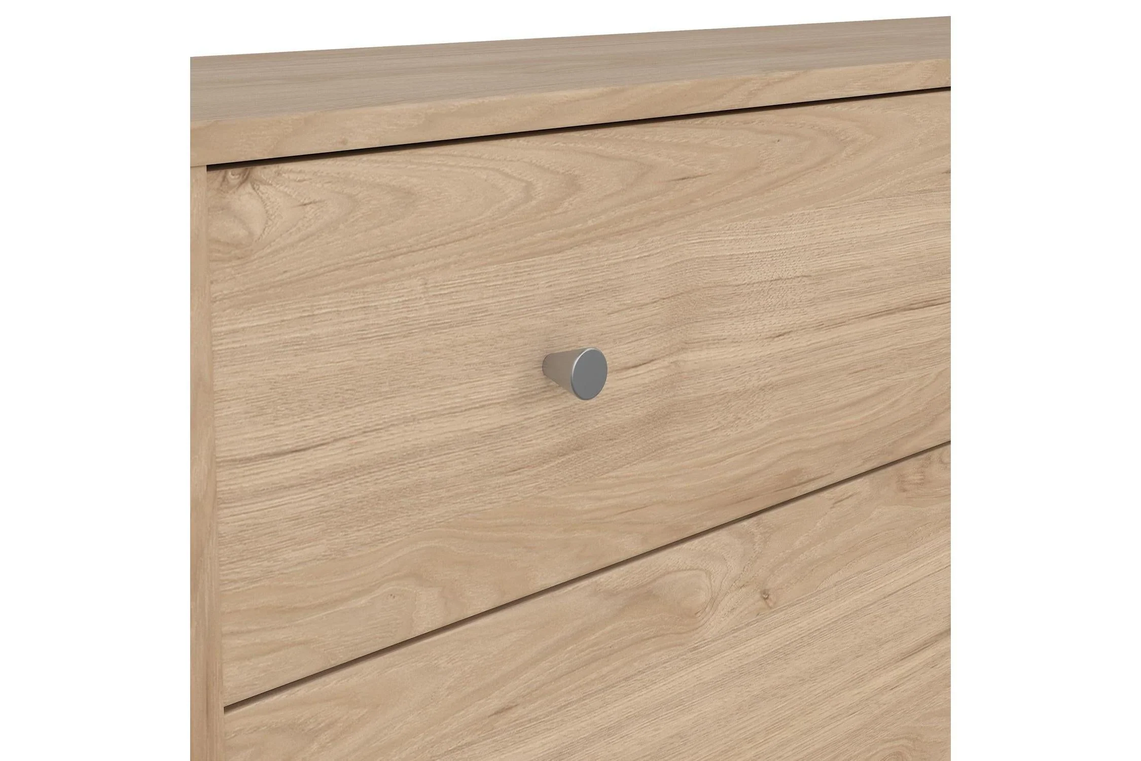 May Chest Of 6 Drawers (3+3) In Jackson Hickory Oak - Image 9