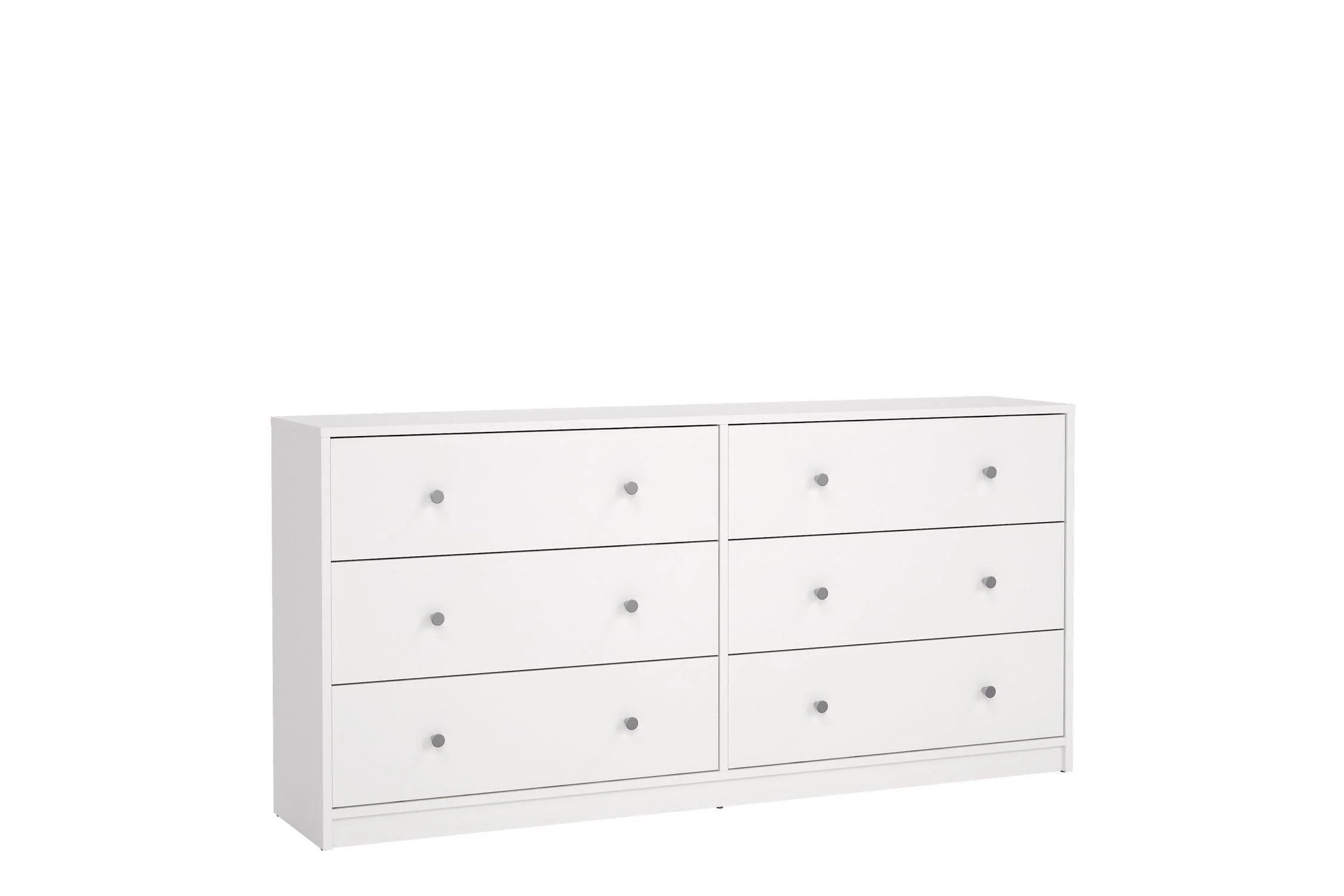 May Chest Of 6 Drawers (3+3) In White