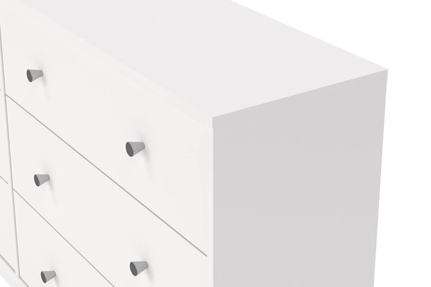 May Chest Of 6 Drawers (3+3) In White - Image 8