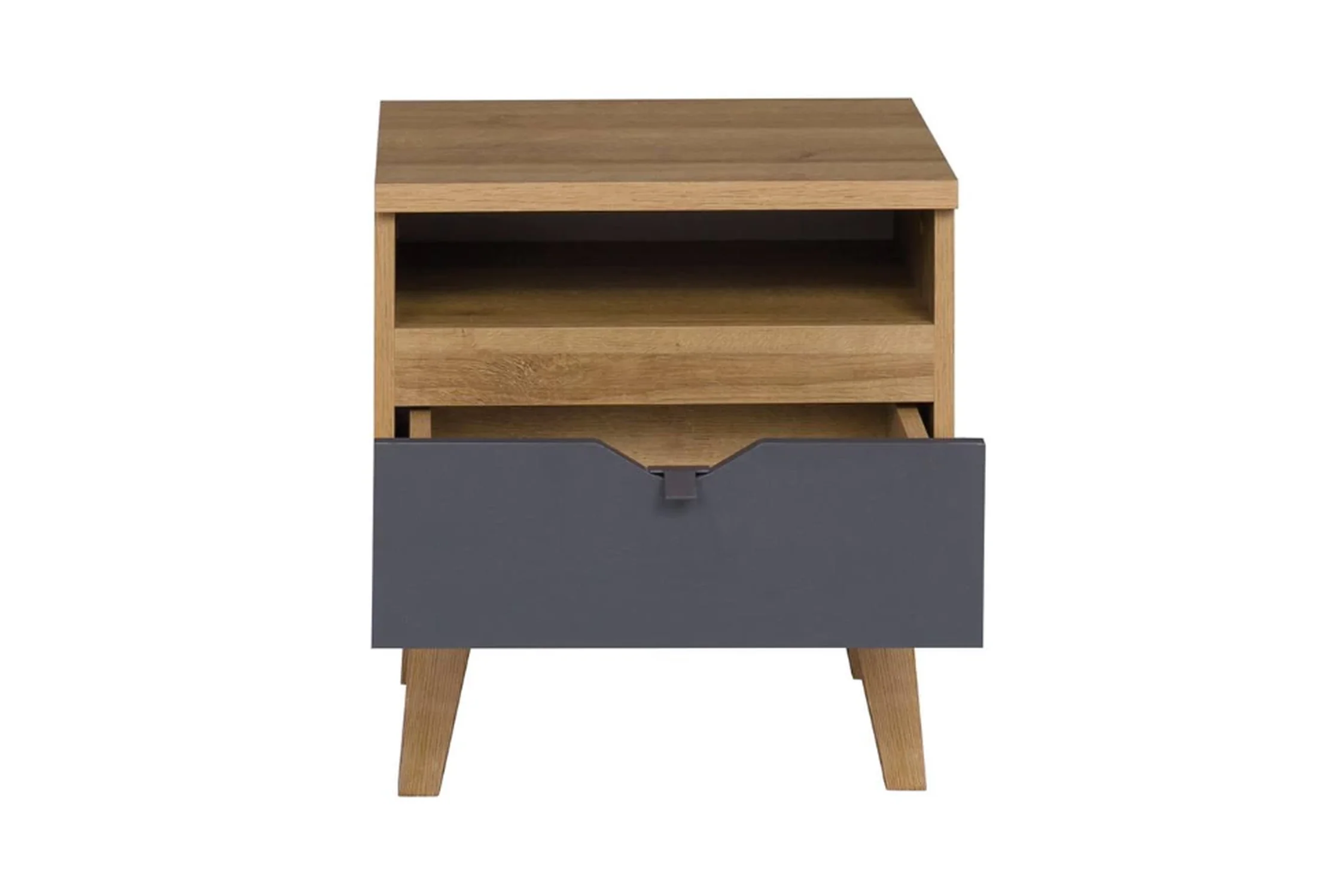 Memone Golden Oak Bedside Table - Image 2