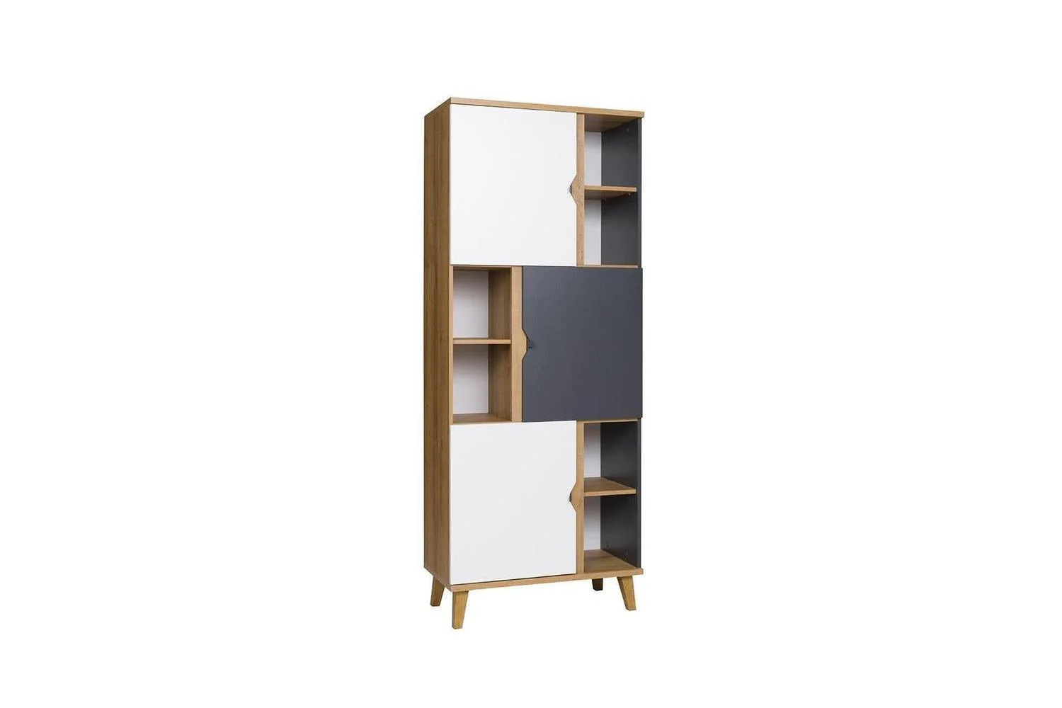 Memone Golden Oak Tall Cabinet - Image 3