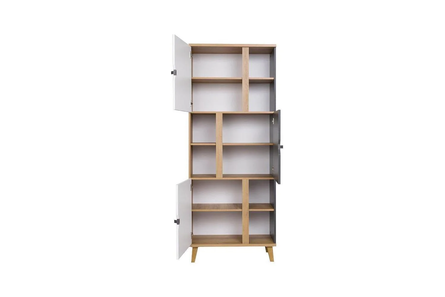 Memone Golden Oak Tall Cabinet - Image 4