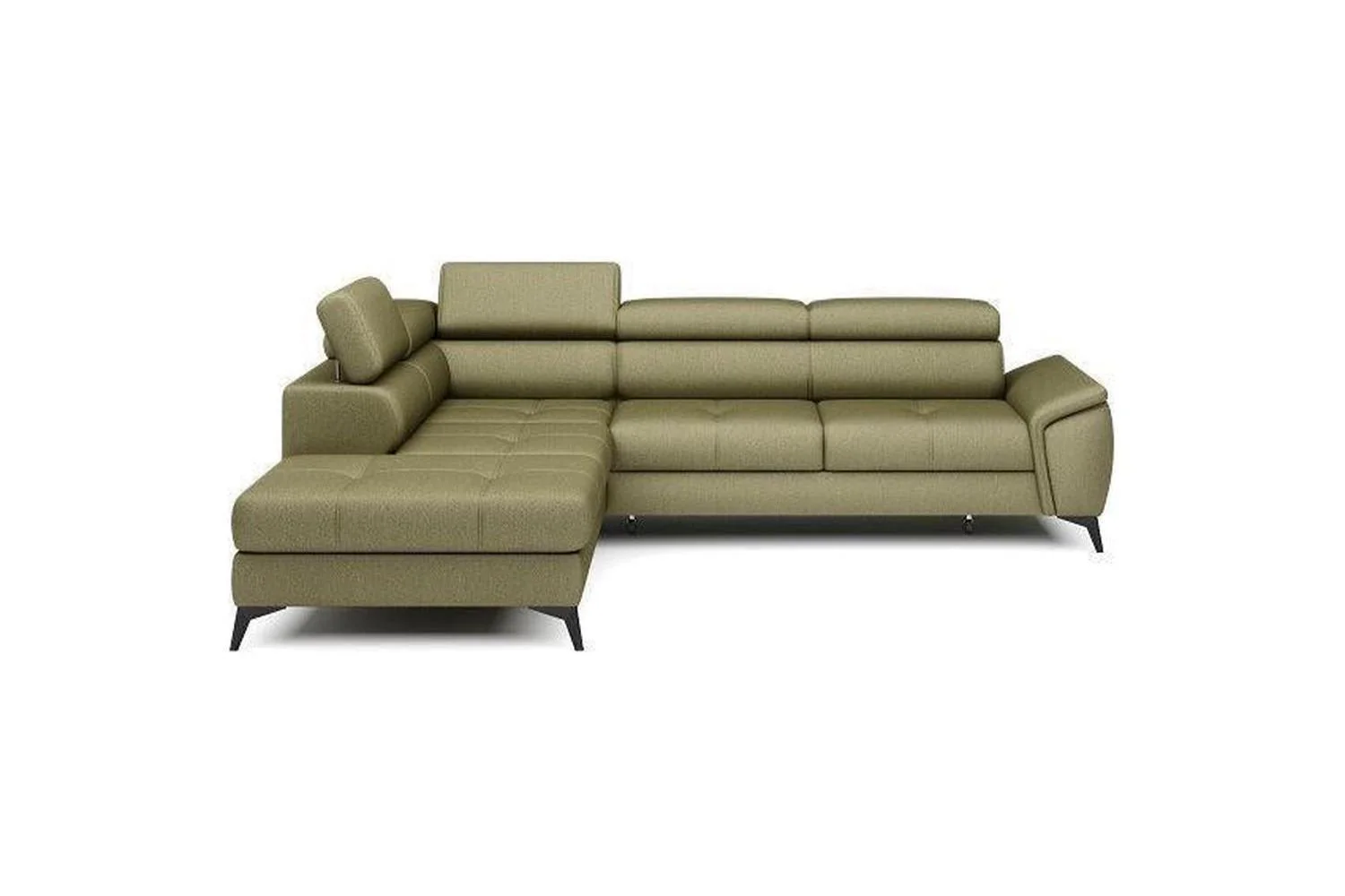 Mocca Corner Sofa Bed With Storage - Image 2