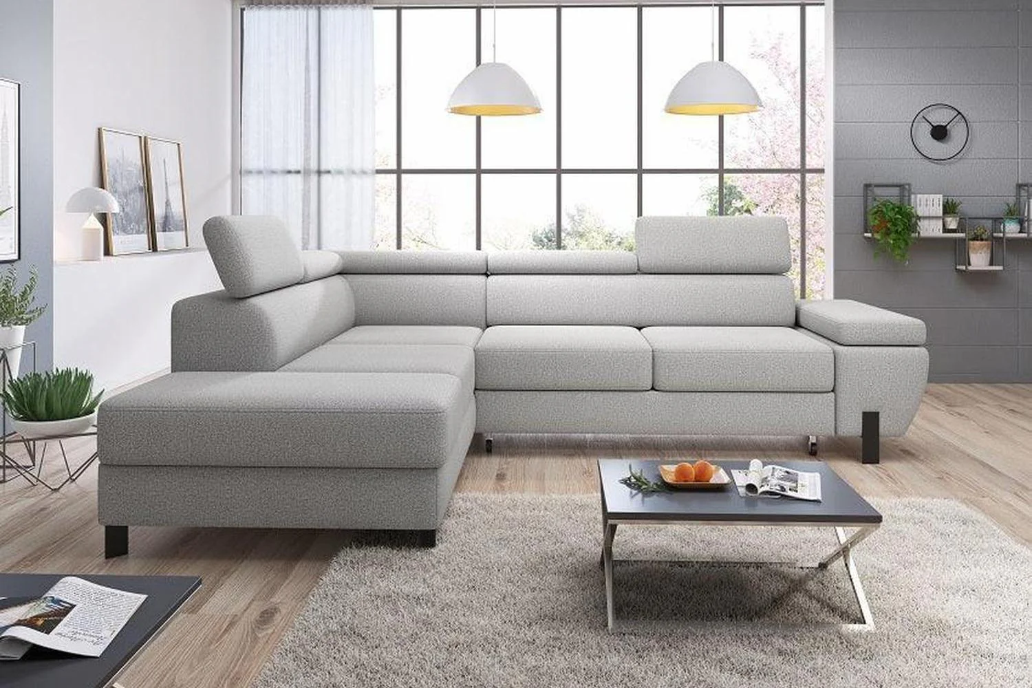 Molina L Corner Sofa Bed