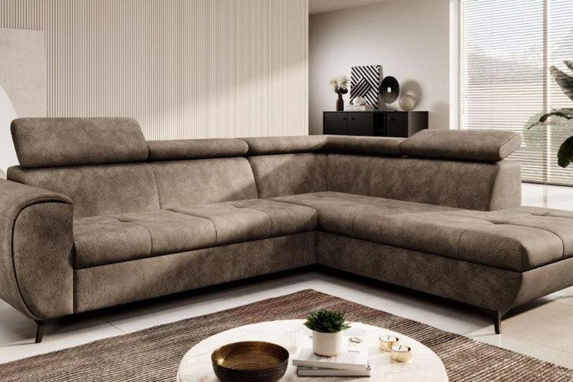 Mona Corner Sofa Bed With Storage