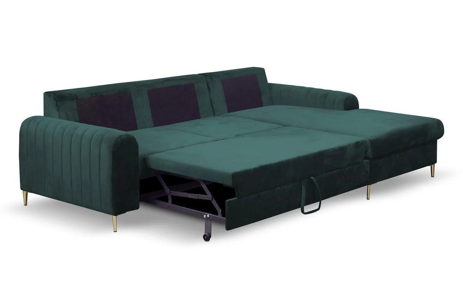 Monaco Corner Sofa Bed With Storage - Image 5