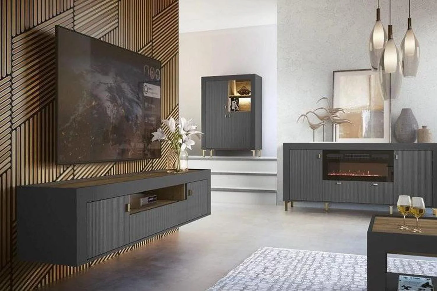 Mossa Highboard Cabinet - Image 11