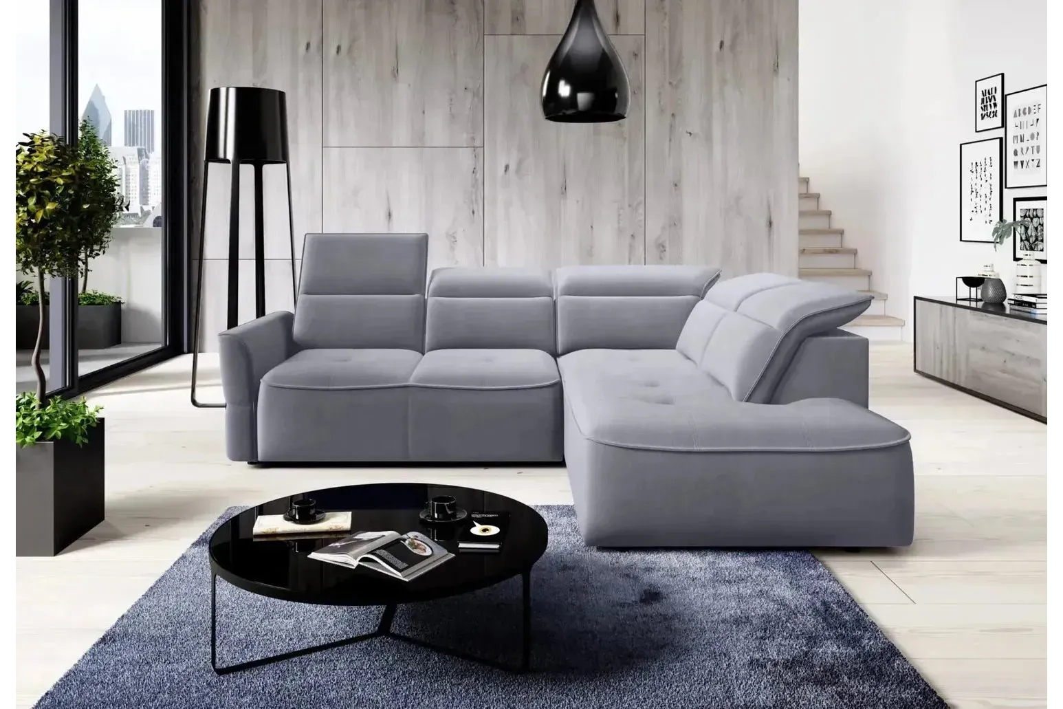 Murillo L Corner Sofa Bed Relax With Storage