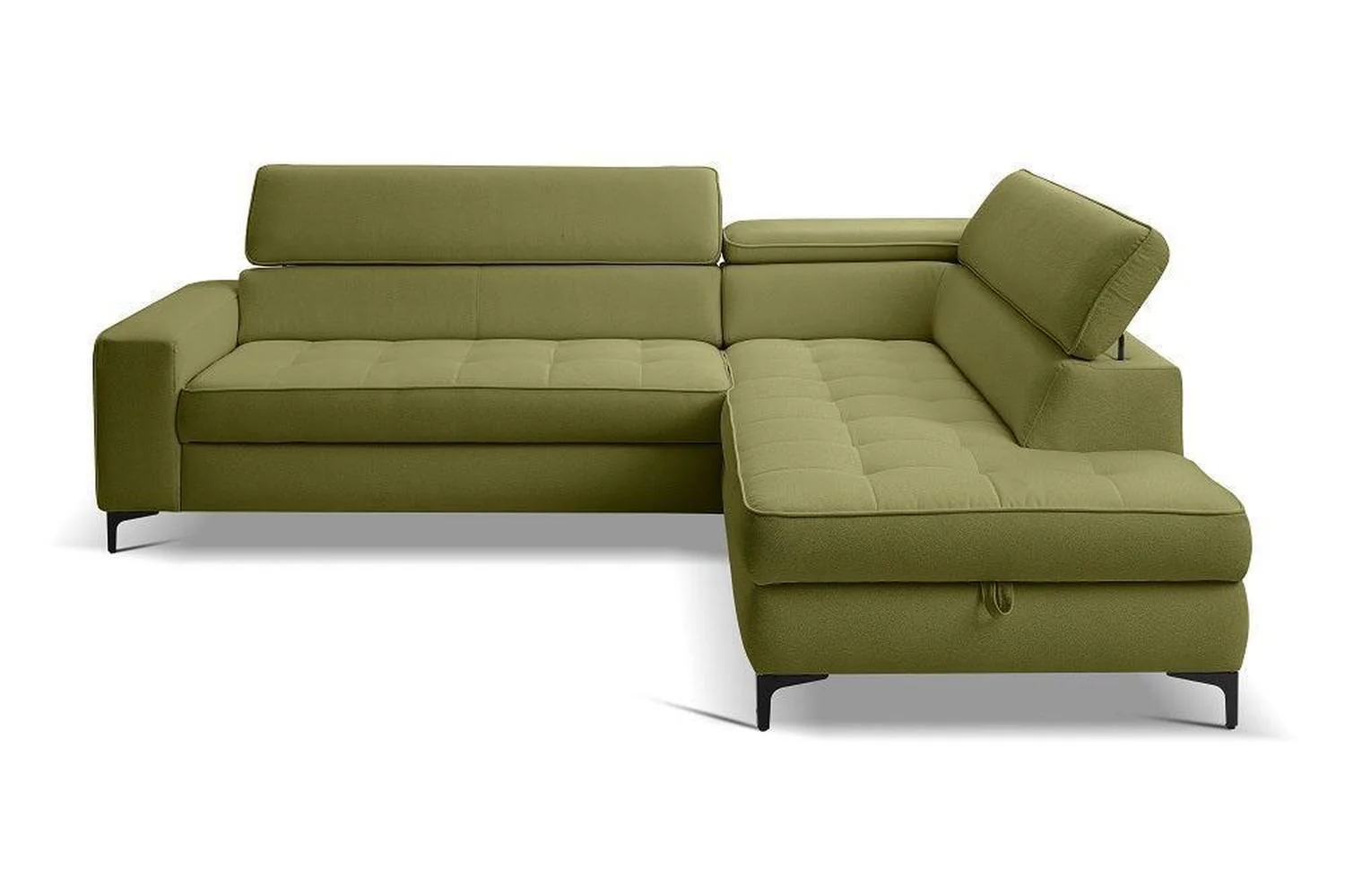 Nala Corner Sofa Bed With Storage - Image 6