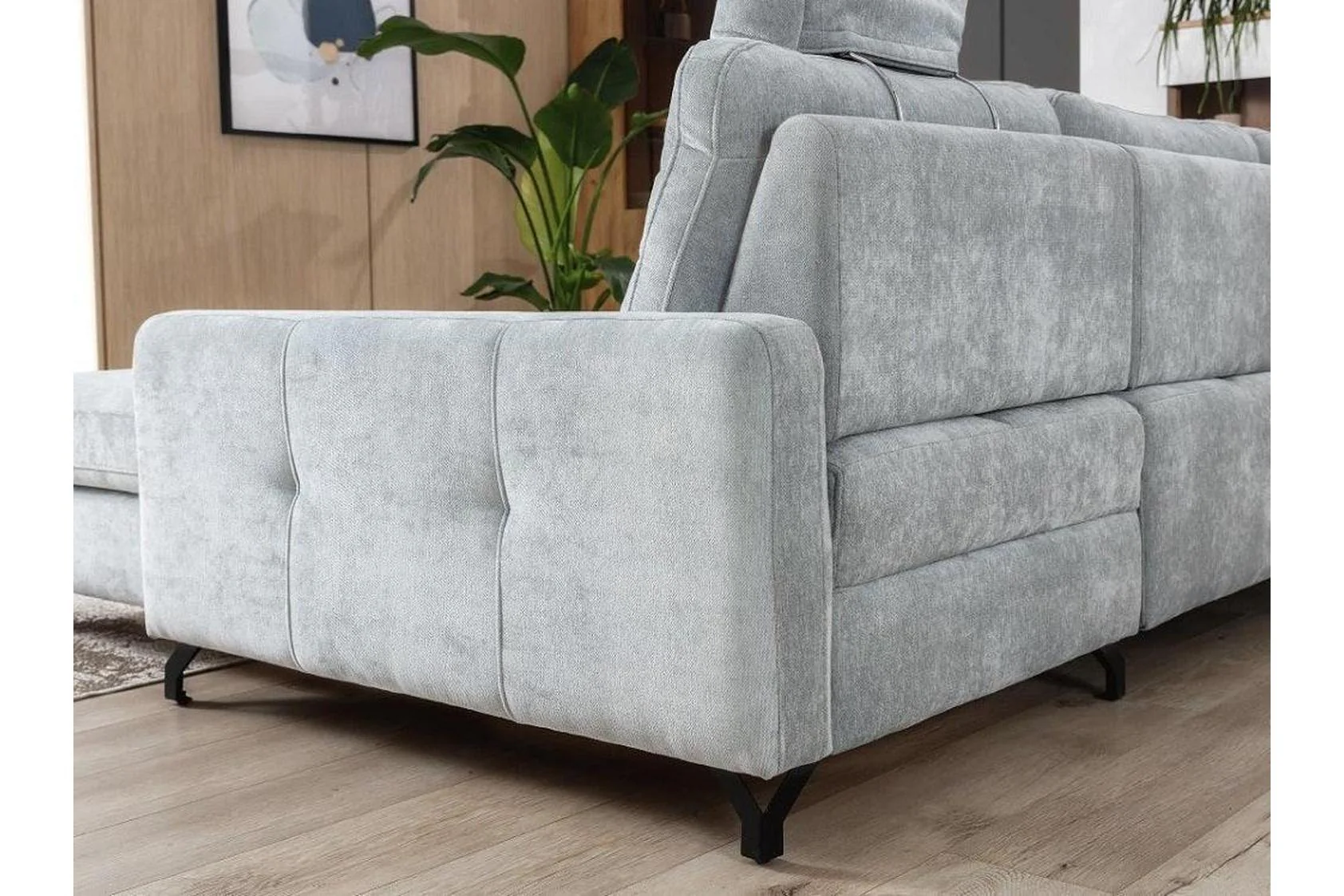 Nawe I Corner Sofa Bed With Storage - Image 6
